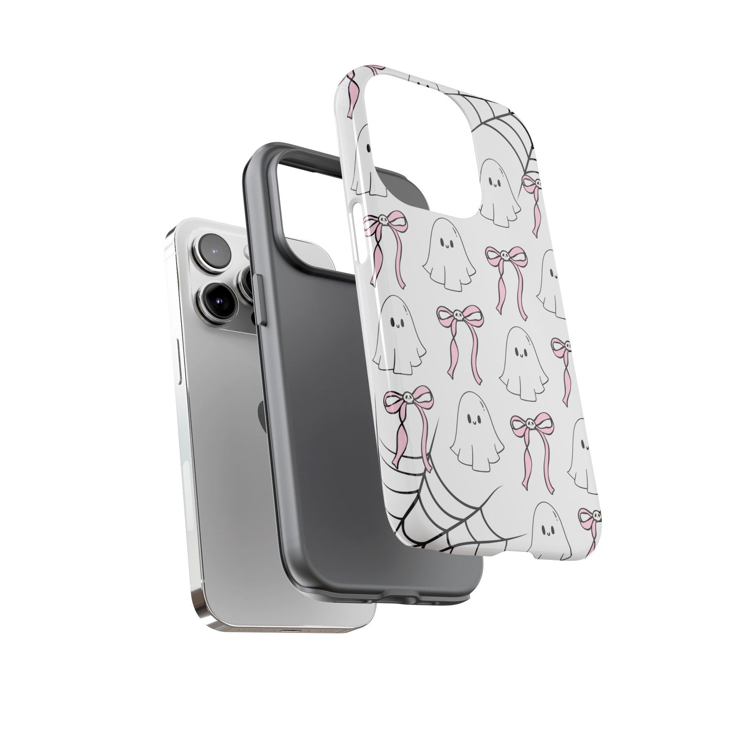 BOO! BOWS (Pink) Phone Case