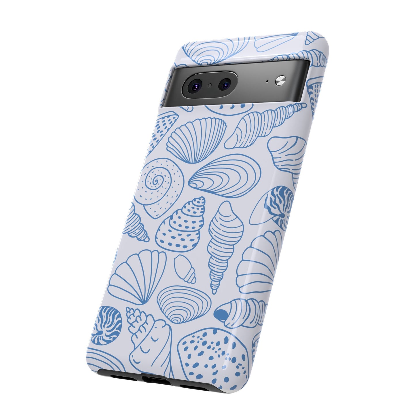 Coastal Blue Shells Phone Case