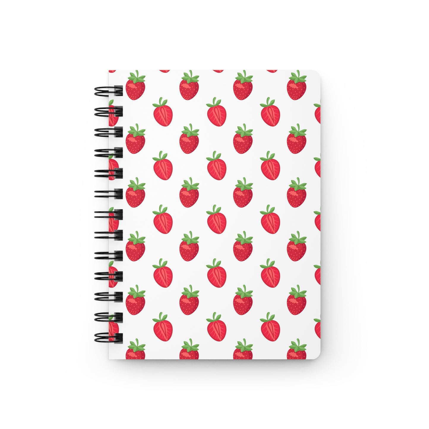 Strawberry Sugar Spiral Notebook