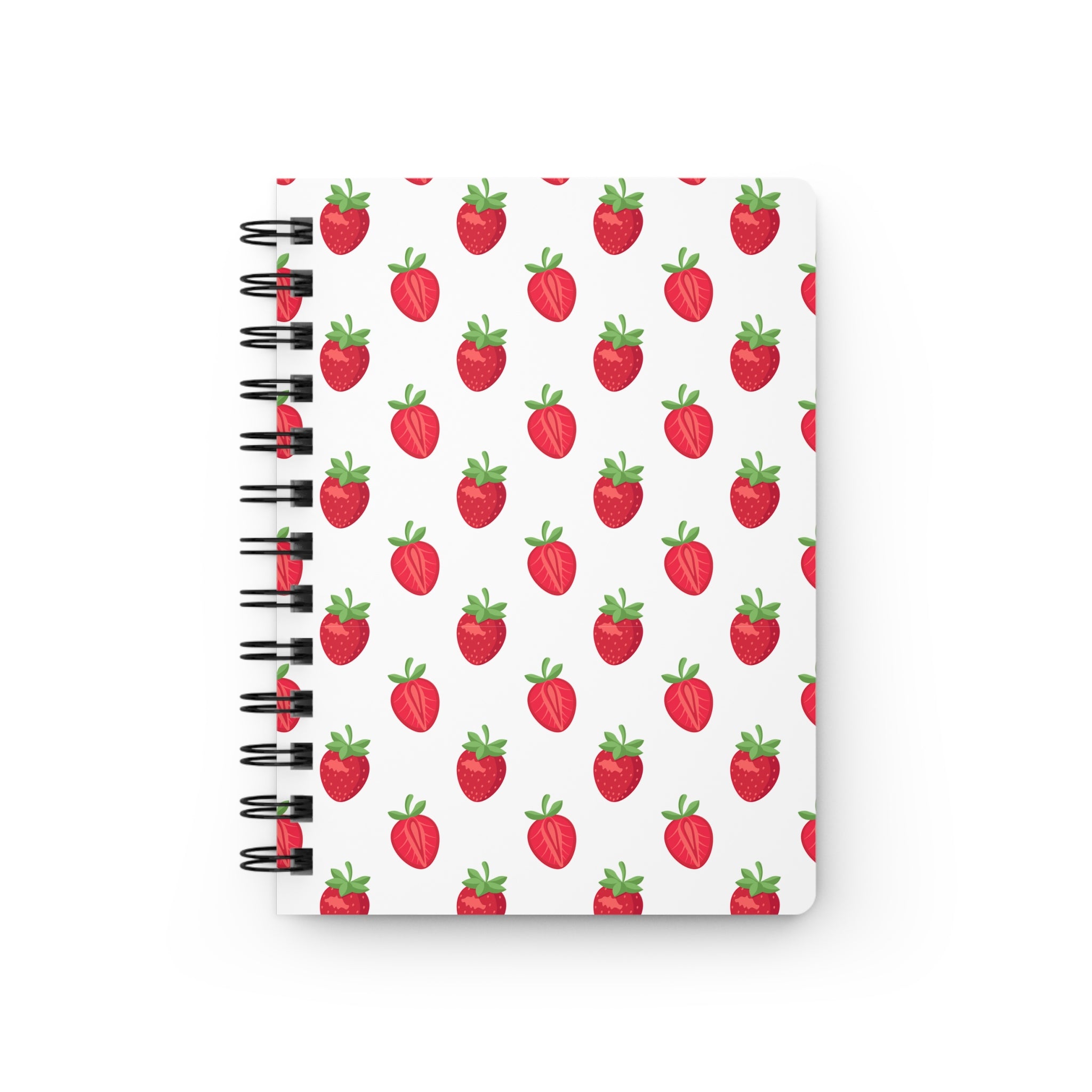 Strawberry Sugar Spiral Notebook