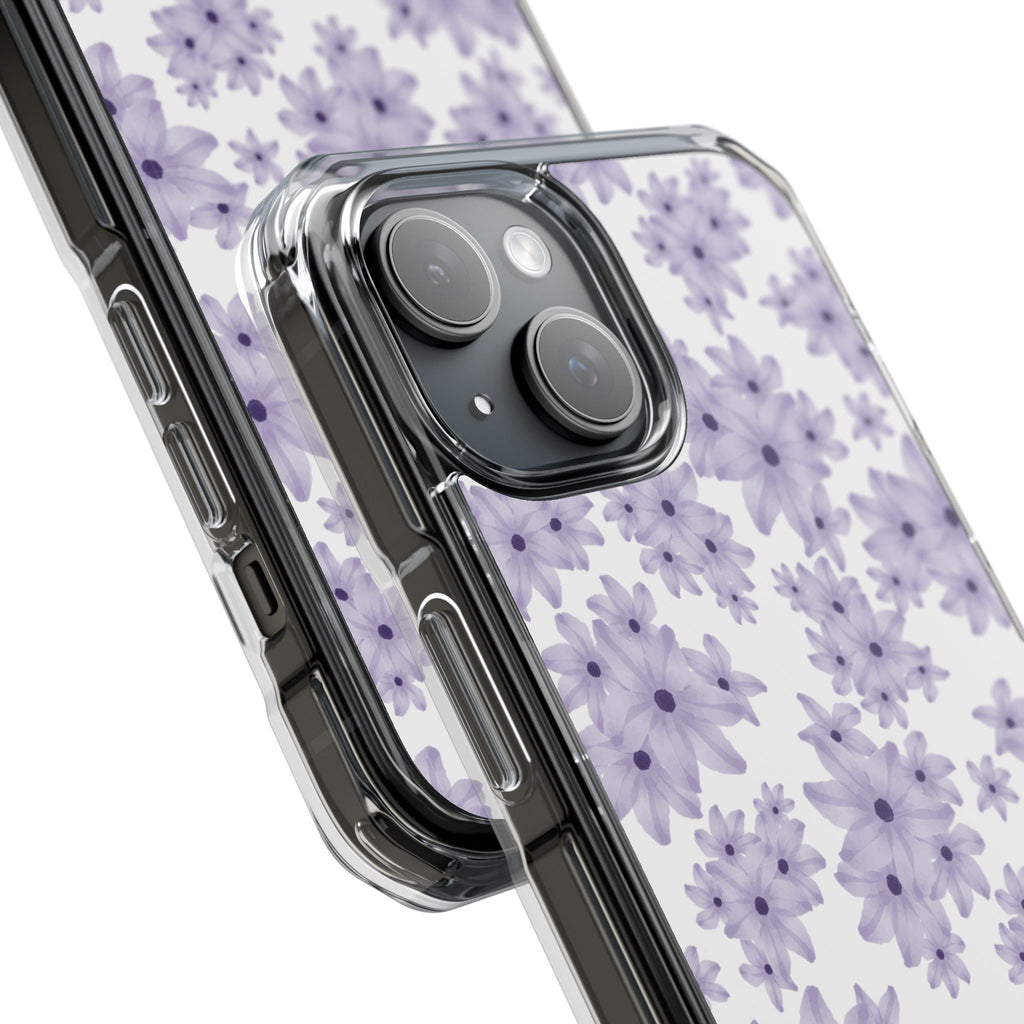 Lavendar Floral MagSafe Phone Case