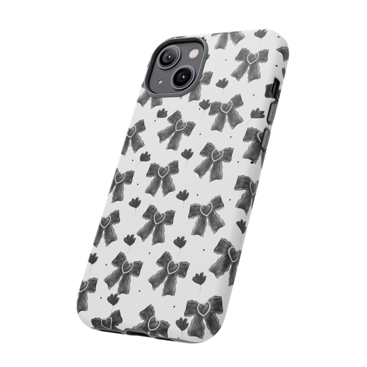 Midnight Bows Phone Case