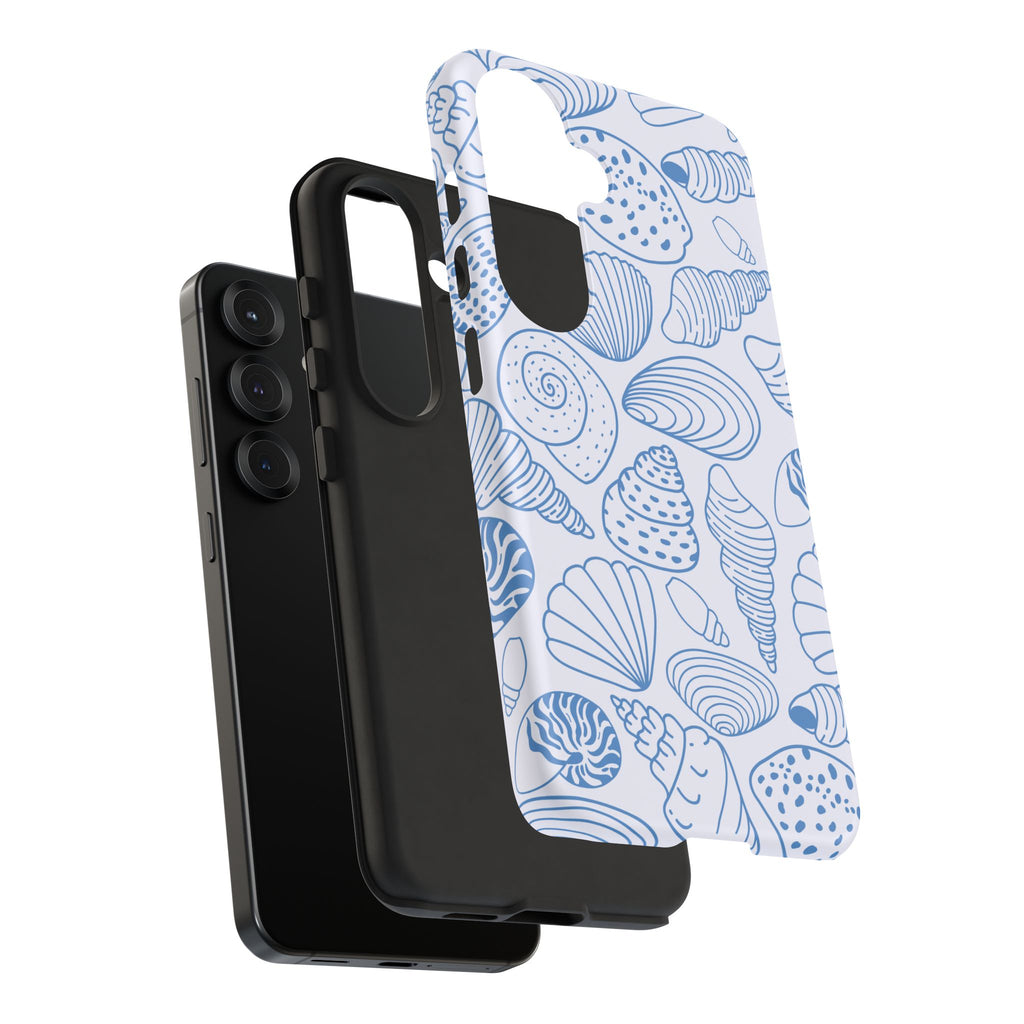 Coastal Blue Shells Phone Case