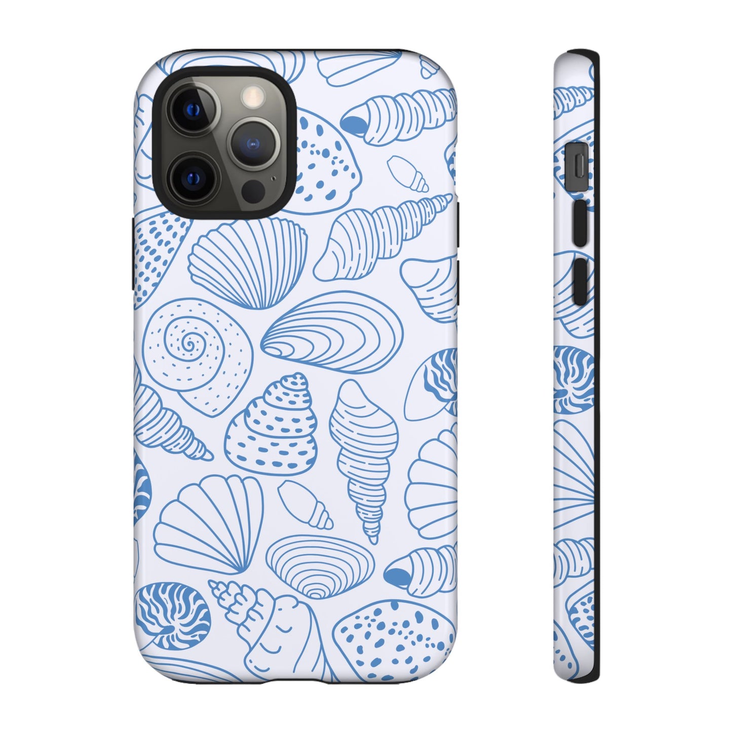 Coastal Blue Shells Phone Case