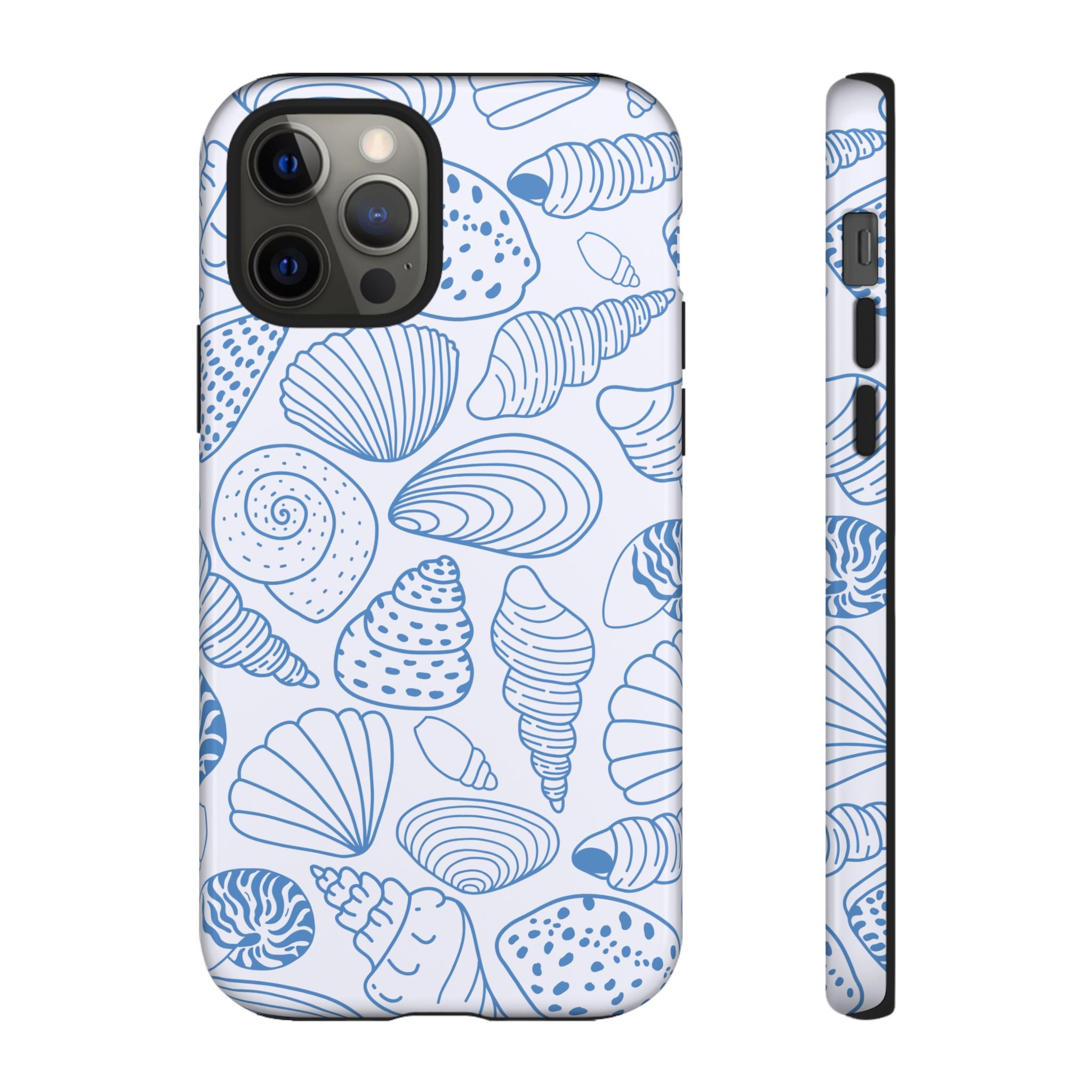 Coastal Blue Shells Phone Case