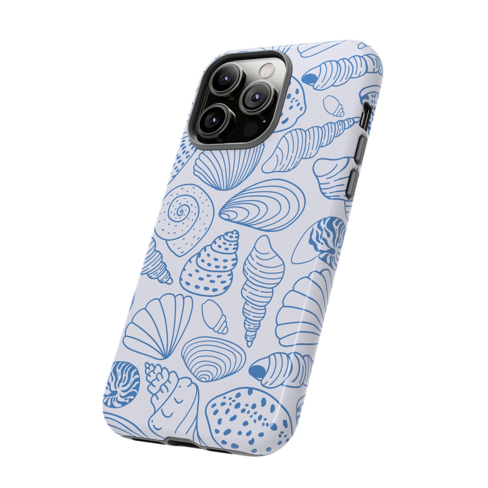 Coastal Blue Shells Phone Case
