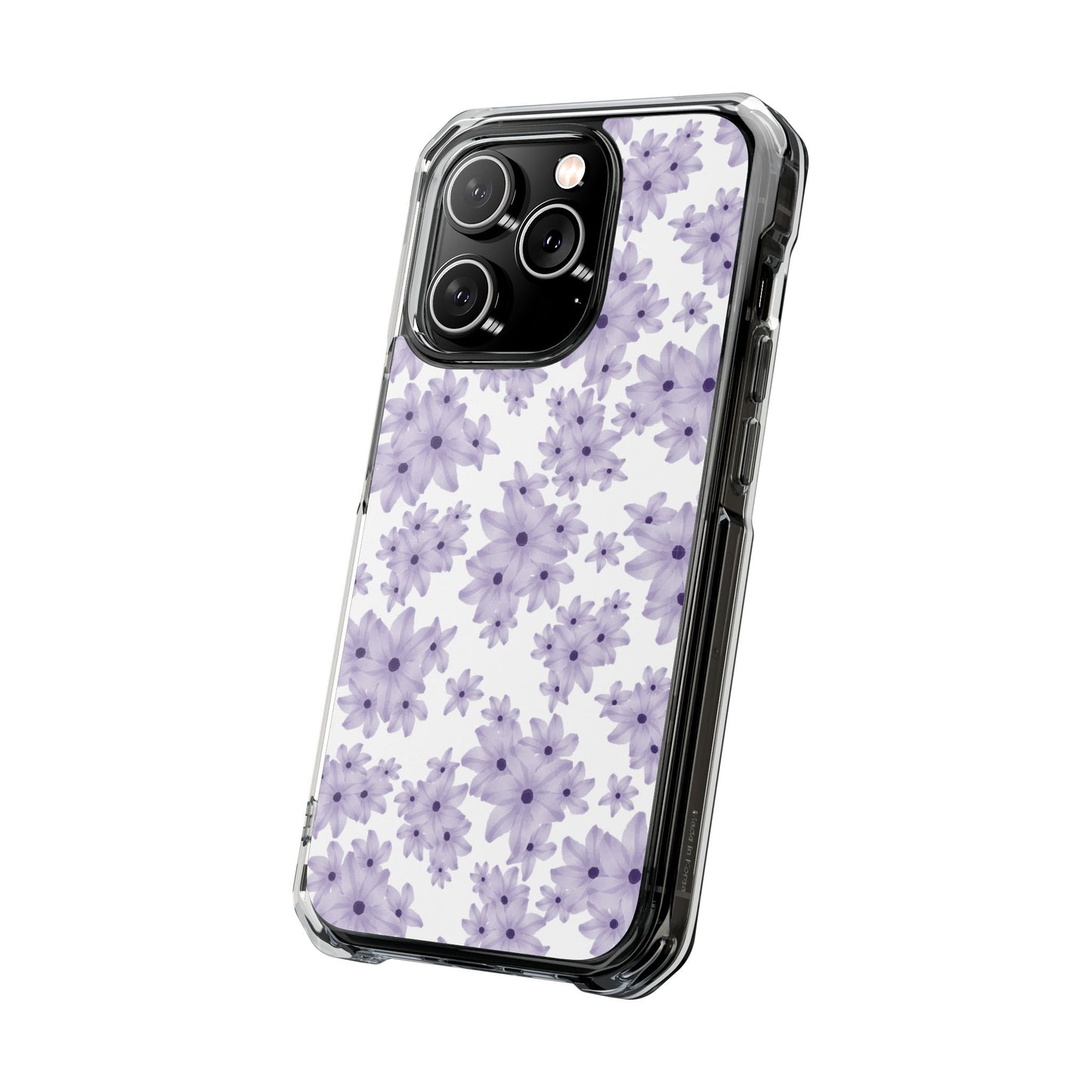Lavendar Floral MagSafe Phone Case
