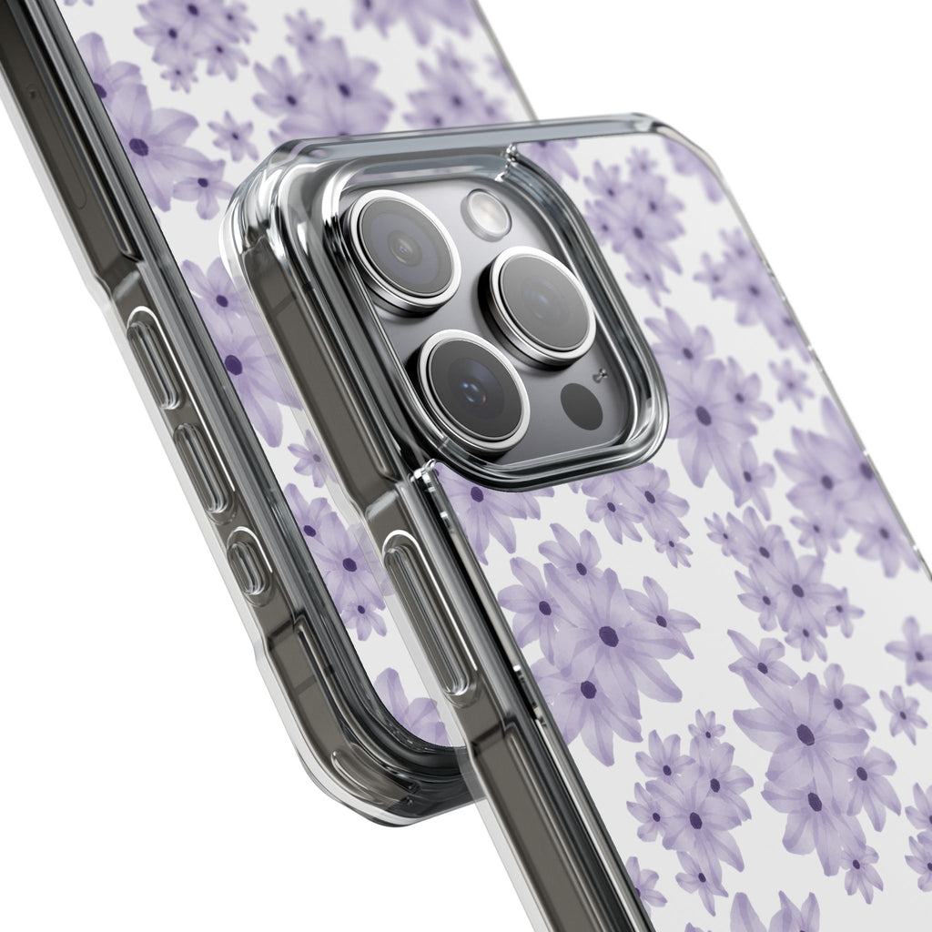 Lavendar Floral MagSafe Phone Case