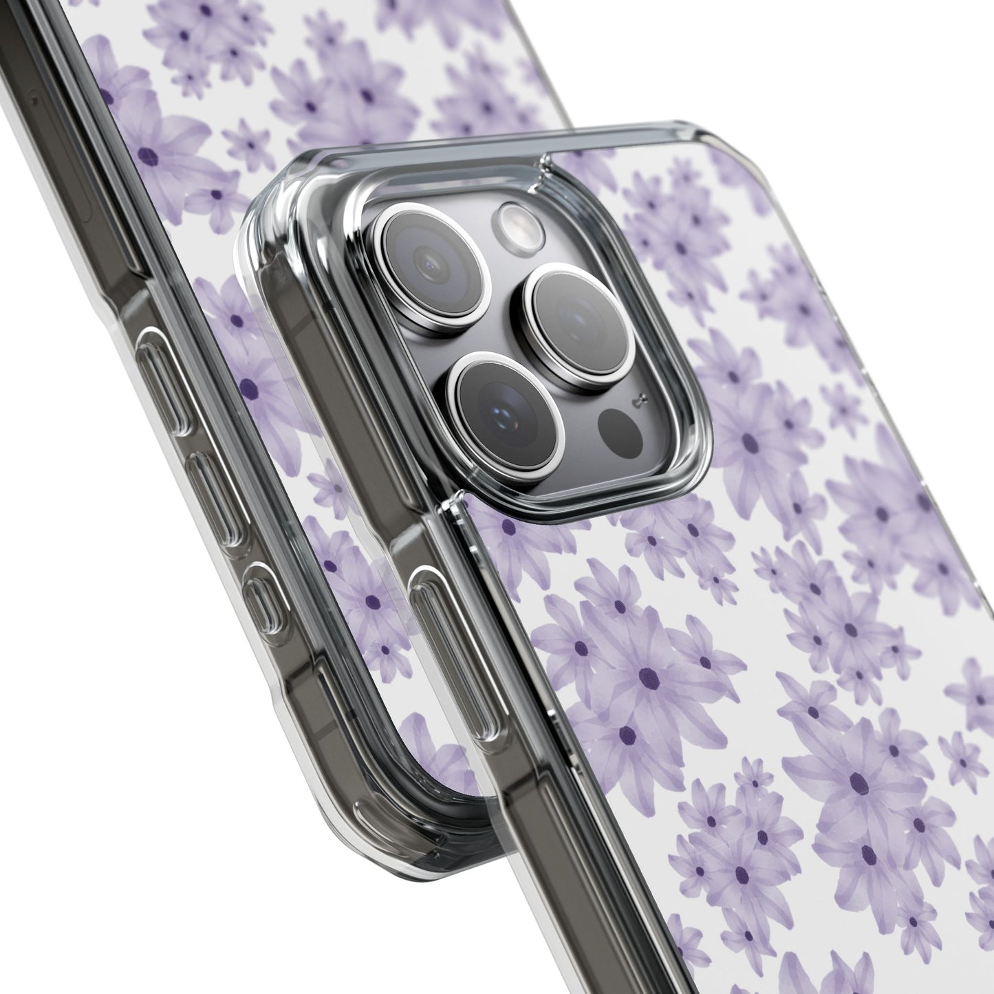 Lavendar Floral MagSafe Phone Case