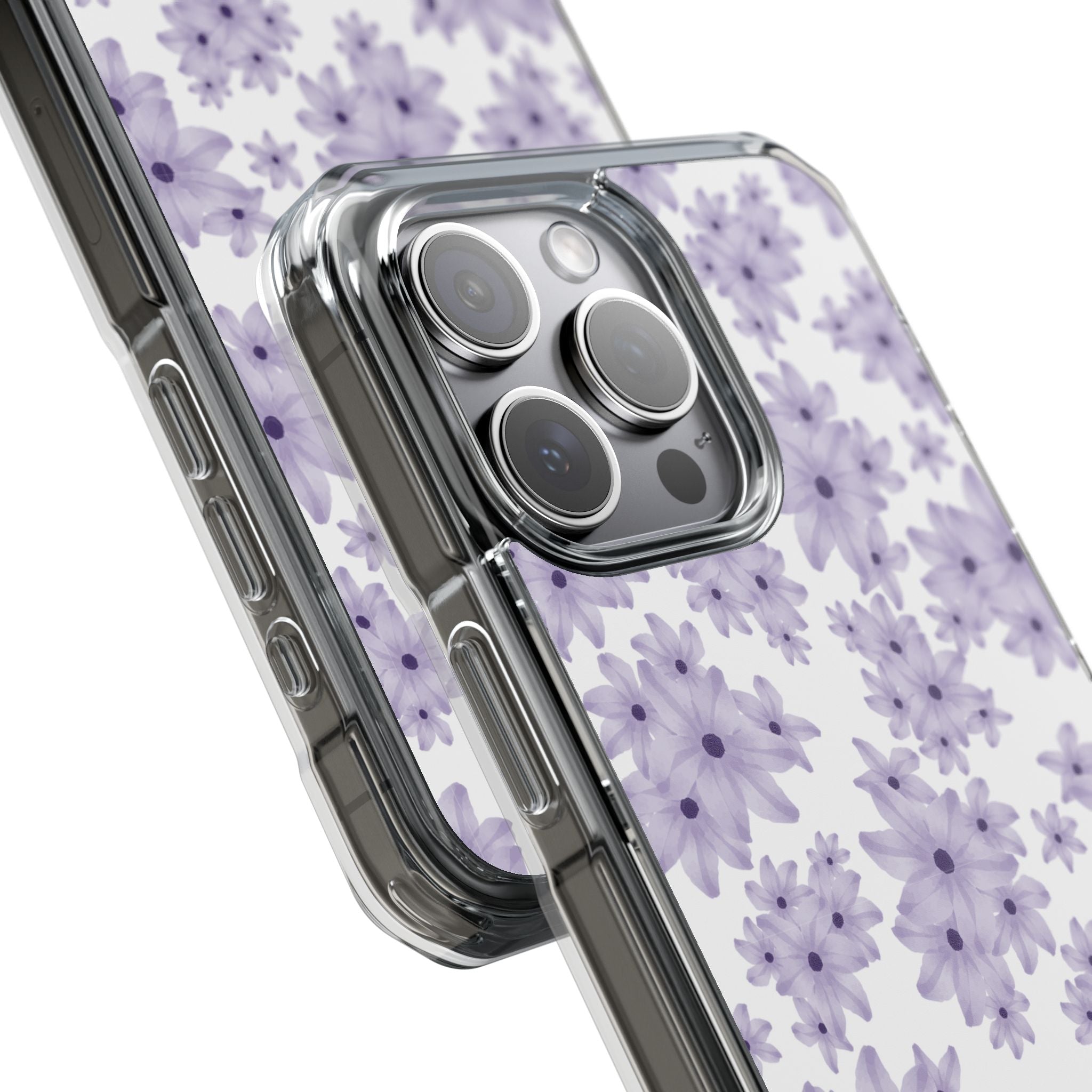 Lavendar Floral MagSafe Phone Case