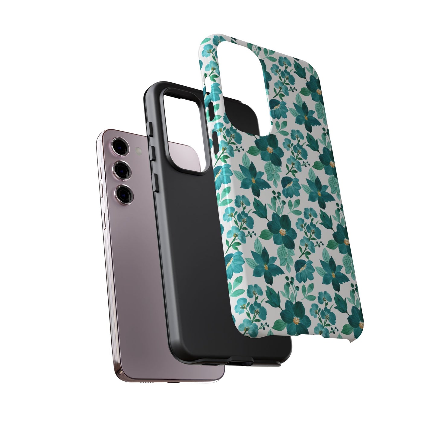 Emerald Blooms Phone Case