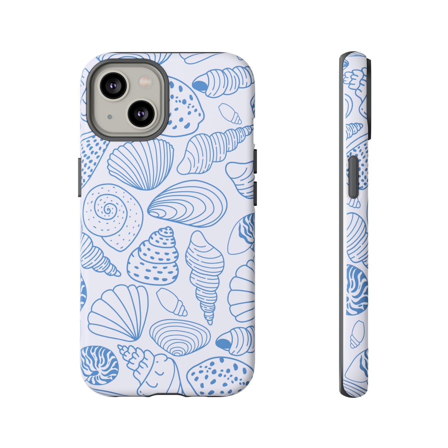 Coastal Blue Shells Phone Case