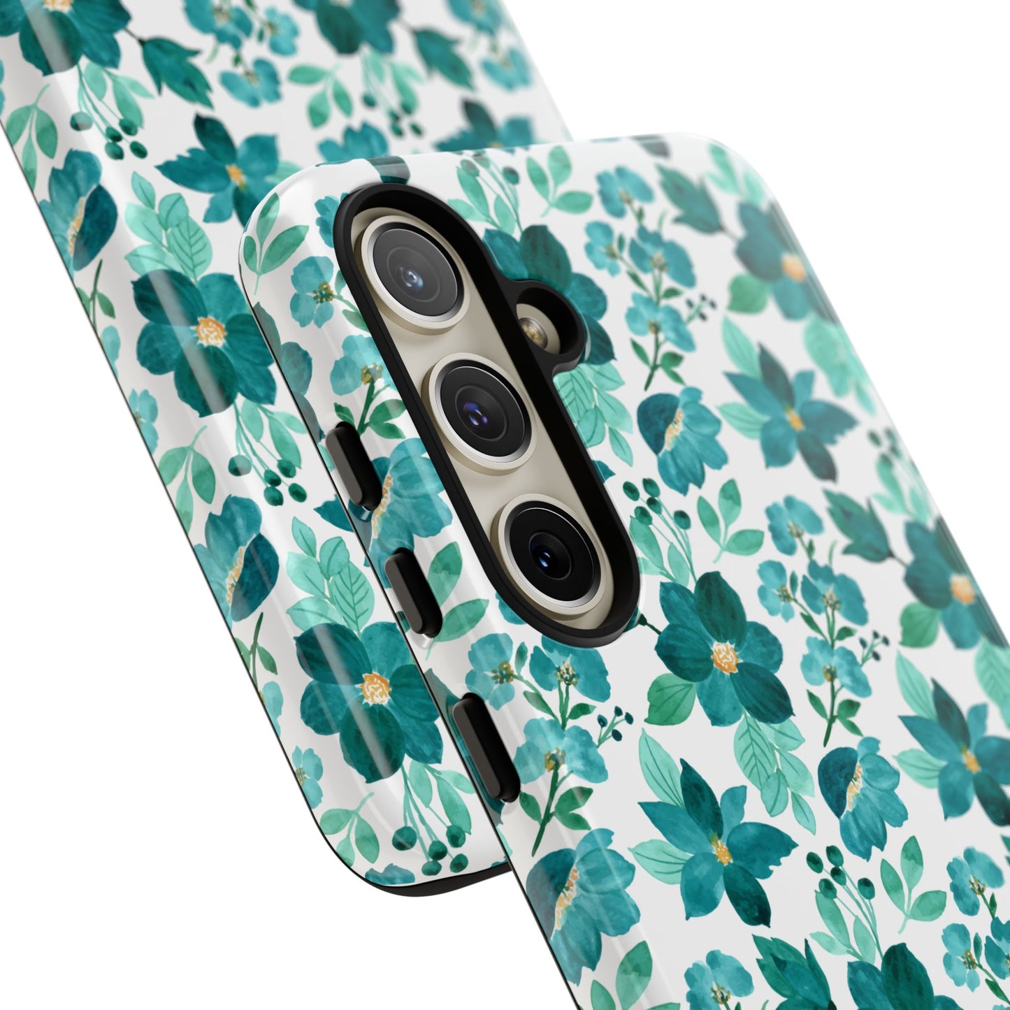 Emerald Blooms Phone Case