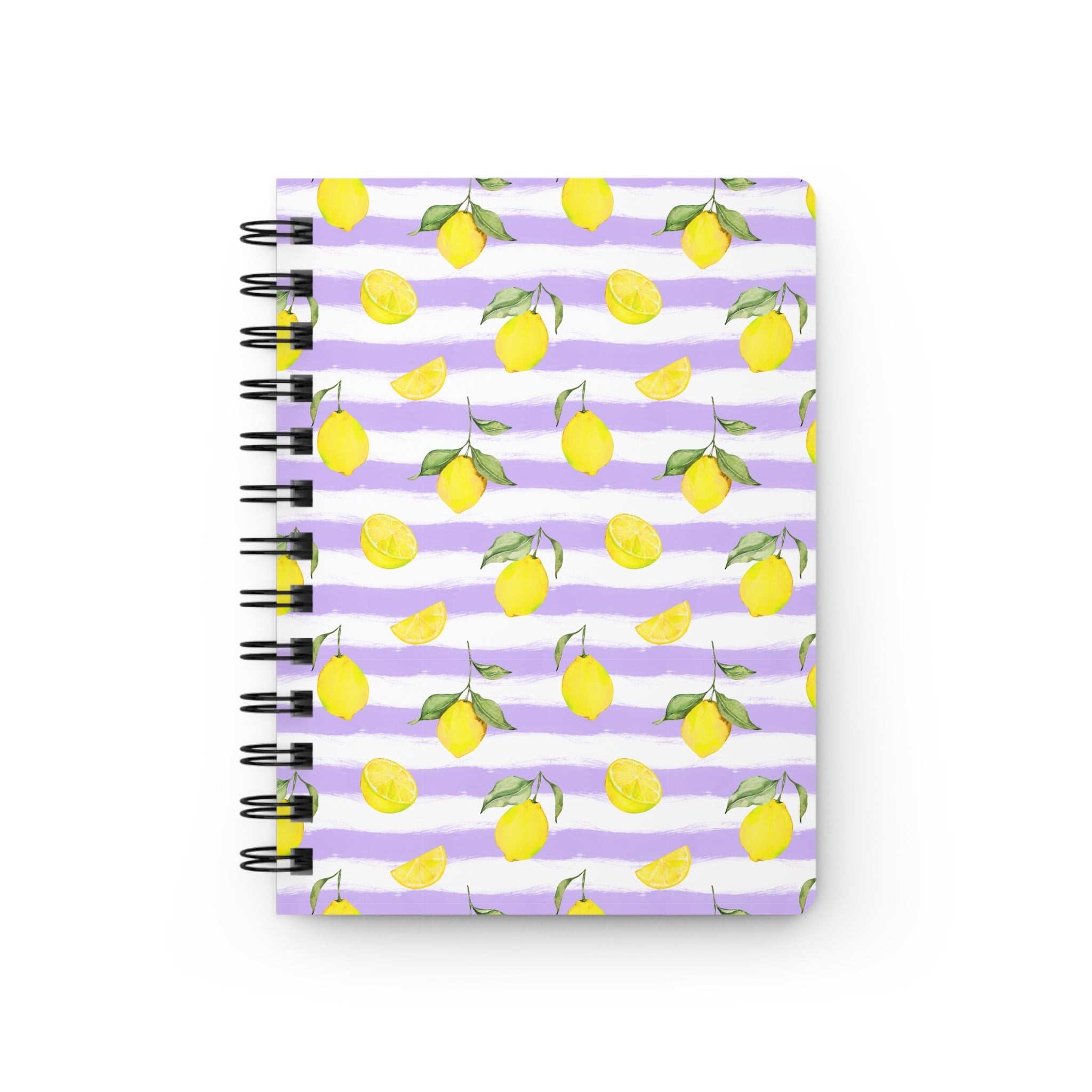 Lilac & Lemons Spiral Notebook