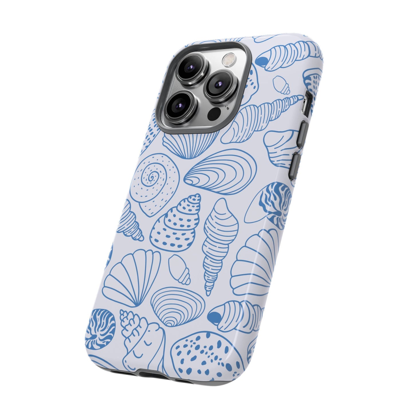 Coastal Blue Shells Phone Case