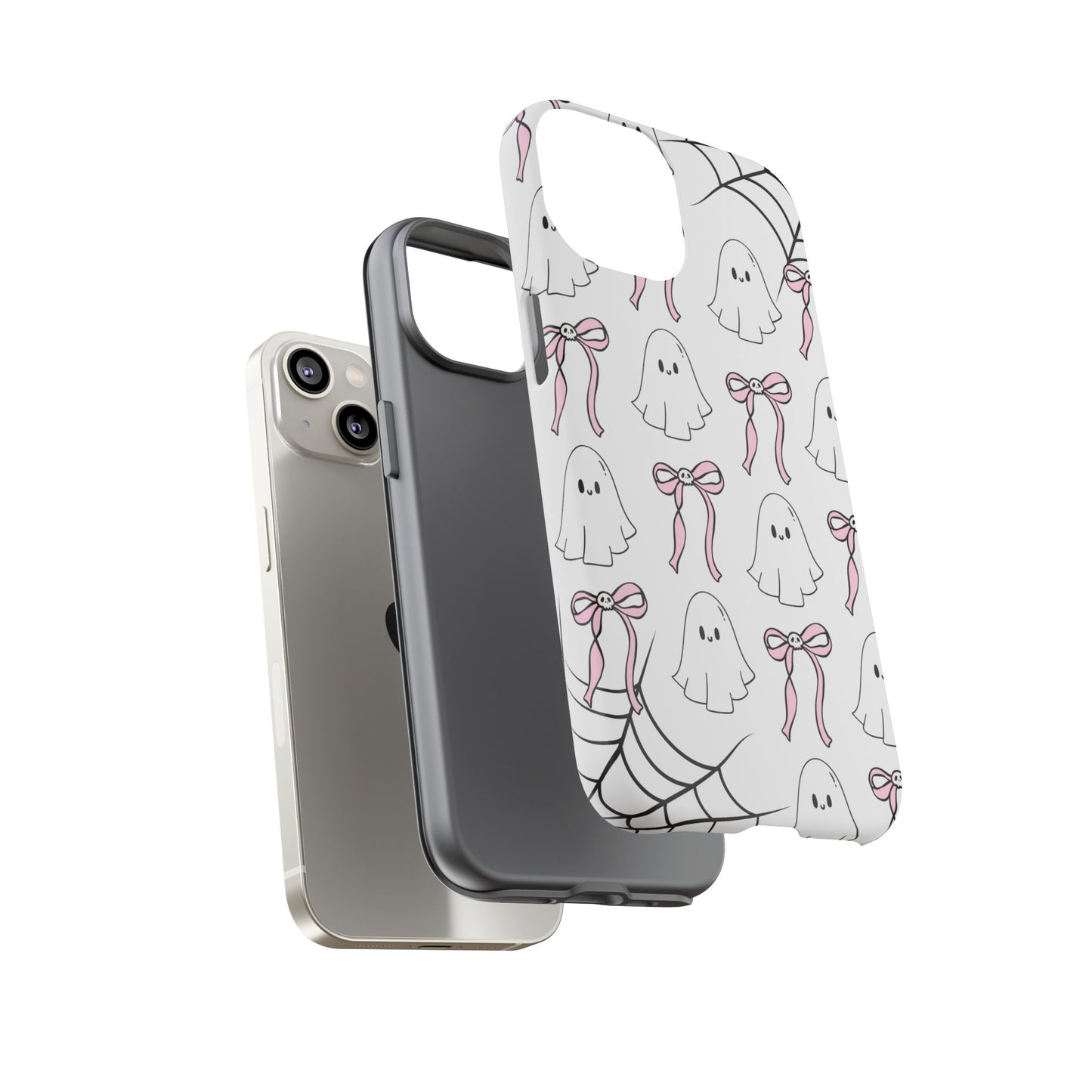 BOO! BOWS (Pink) Phone Case