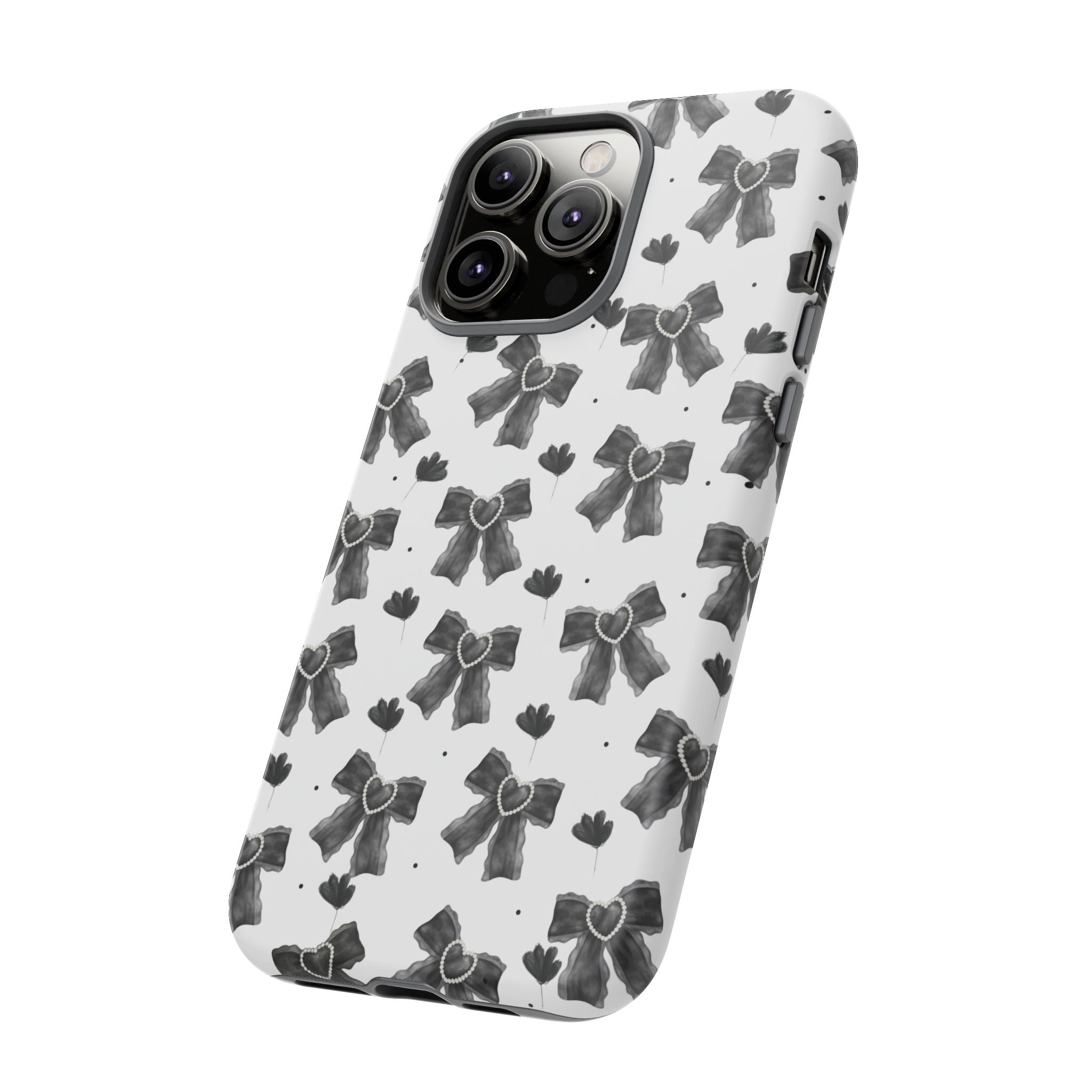 Midnight Bows Phone Case