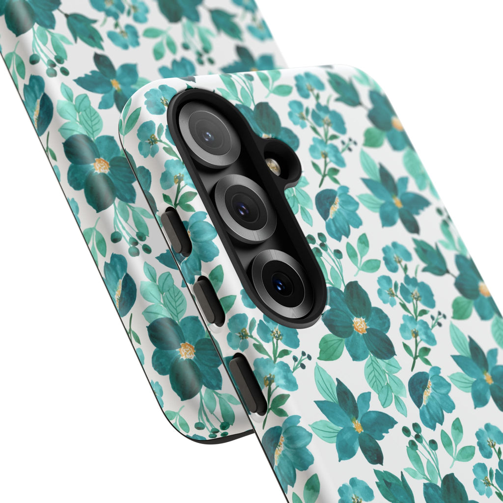 Emerald Blooms Phone Case