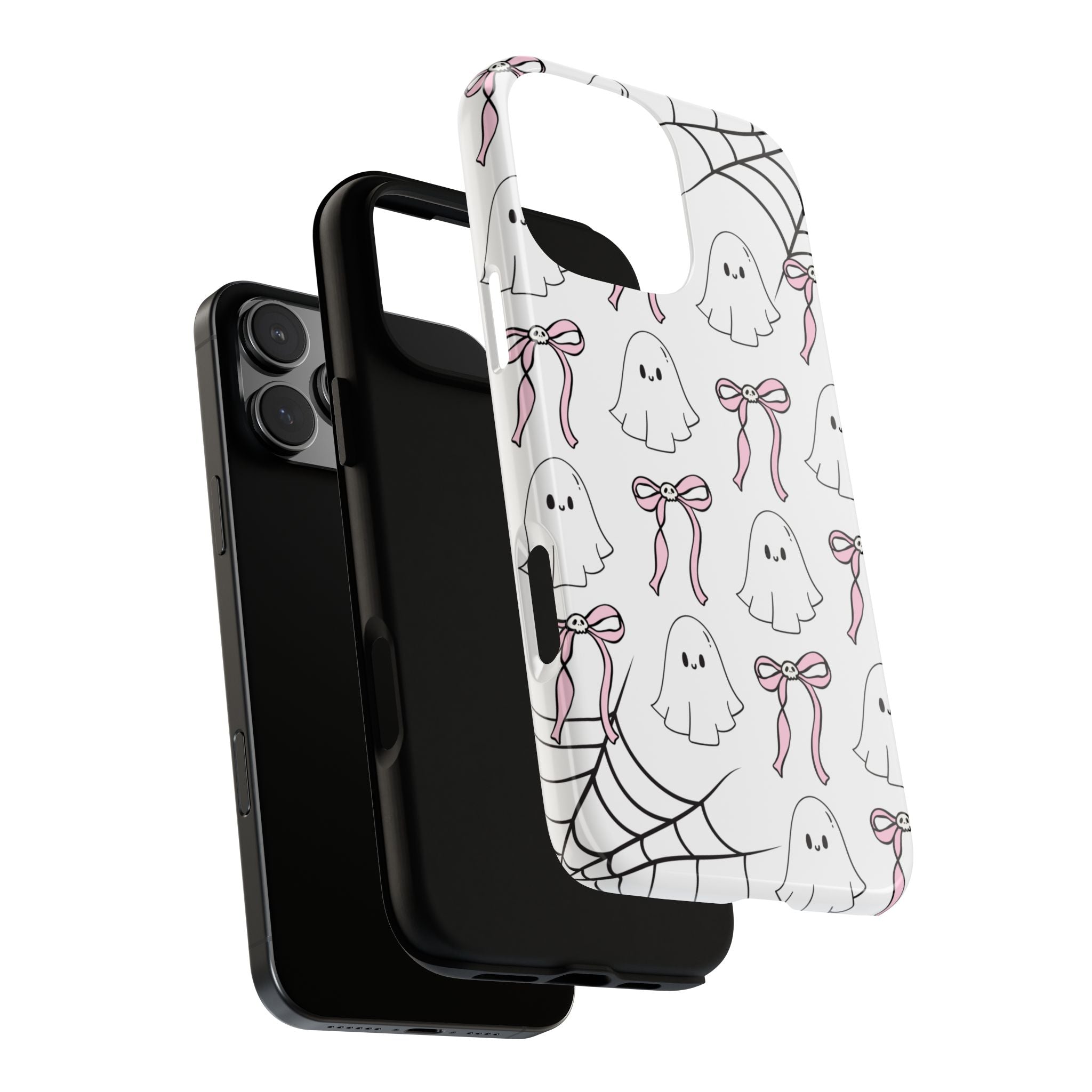 BOO! BOWS (Pink) Phone Case