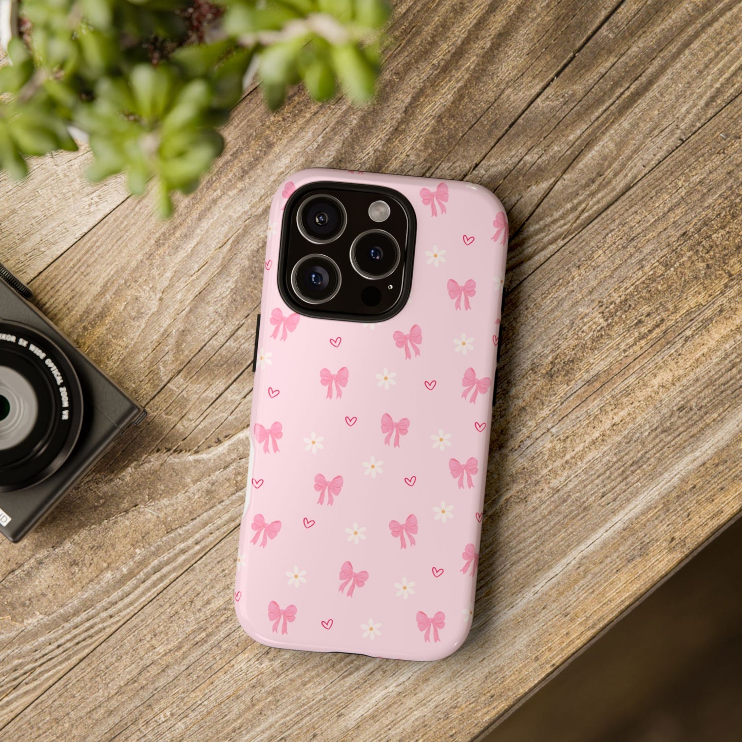 Blushing Bows Phone Case