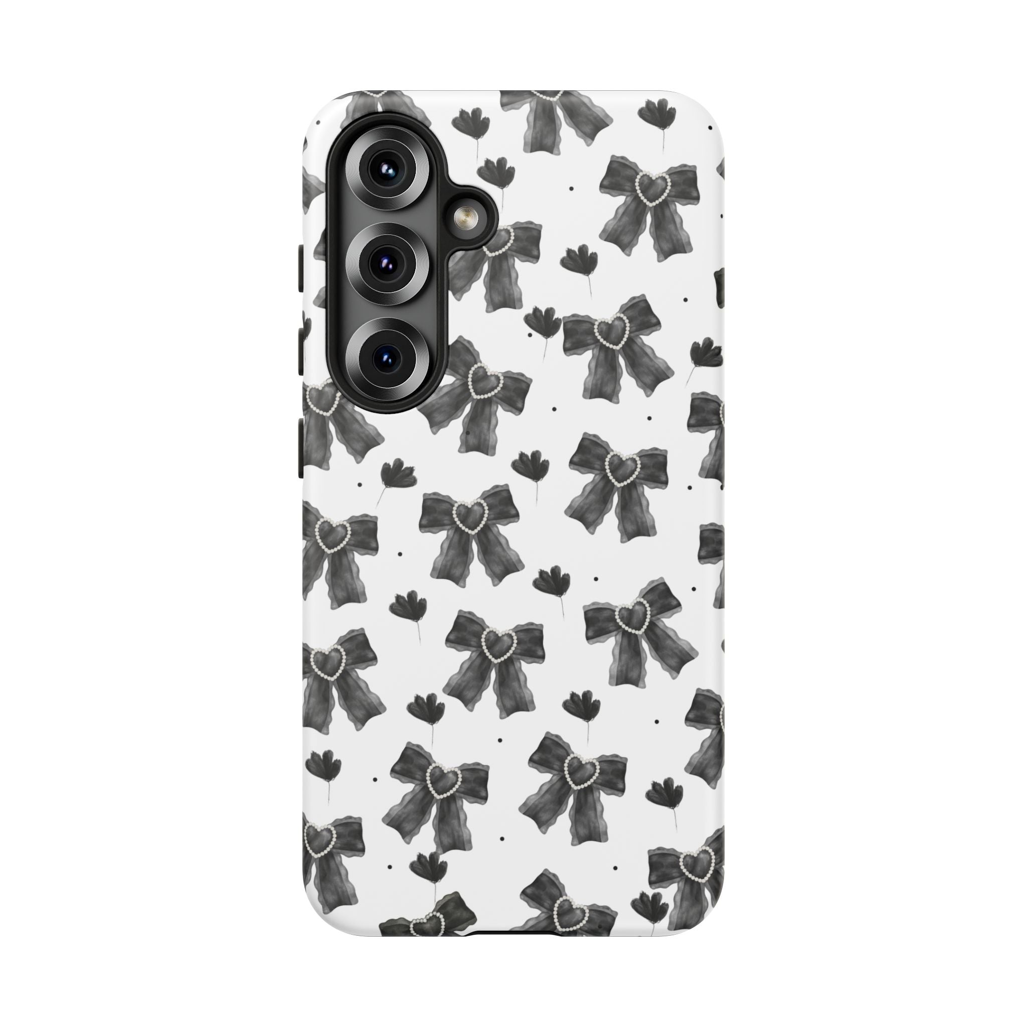 Midnight Bows Phone Case