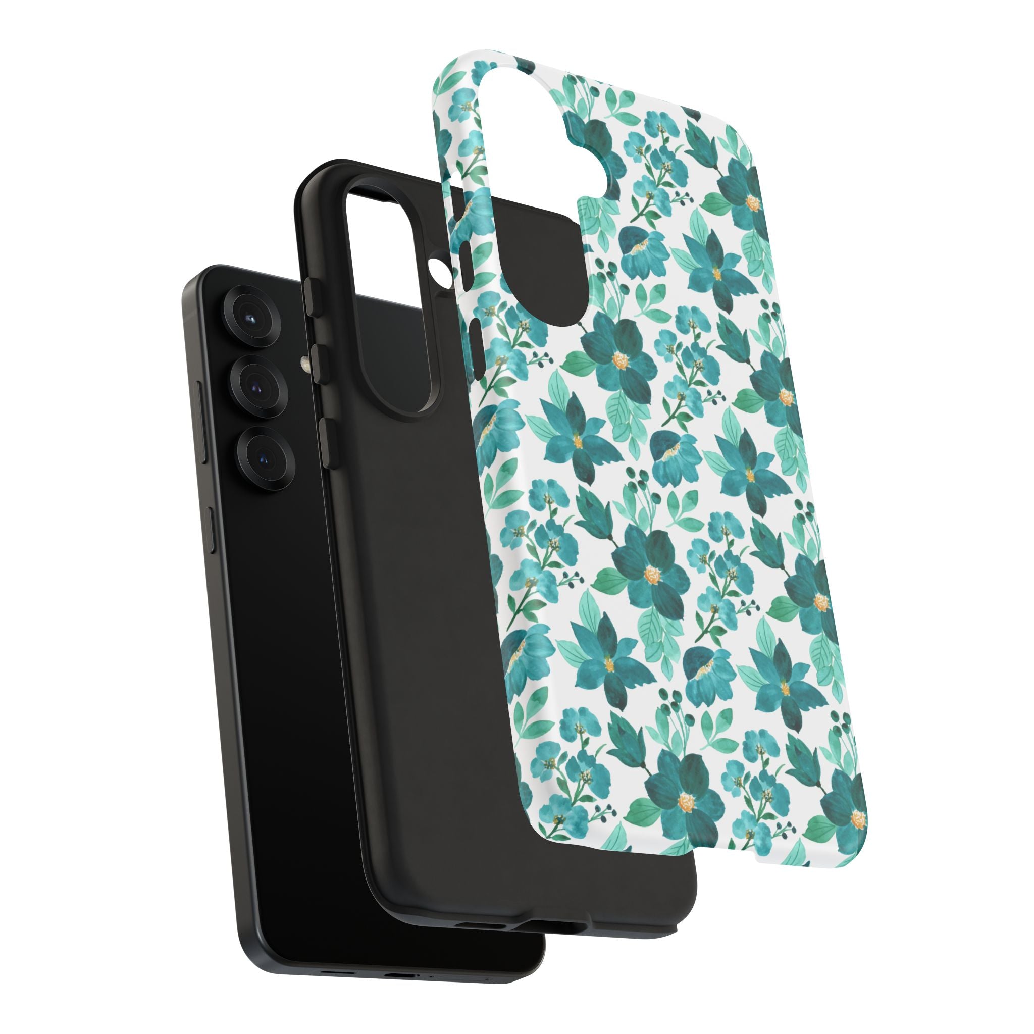 Emerald Blooms Phone Case