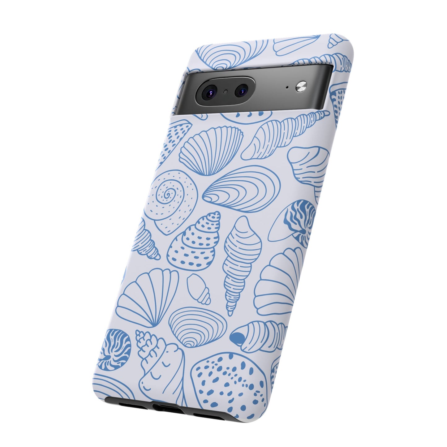 Coastal Blue Shells Phone Case