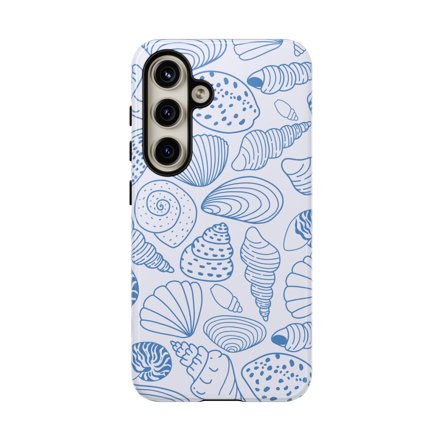 Coastal Blue Shells Phone Case