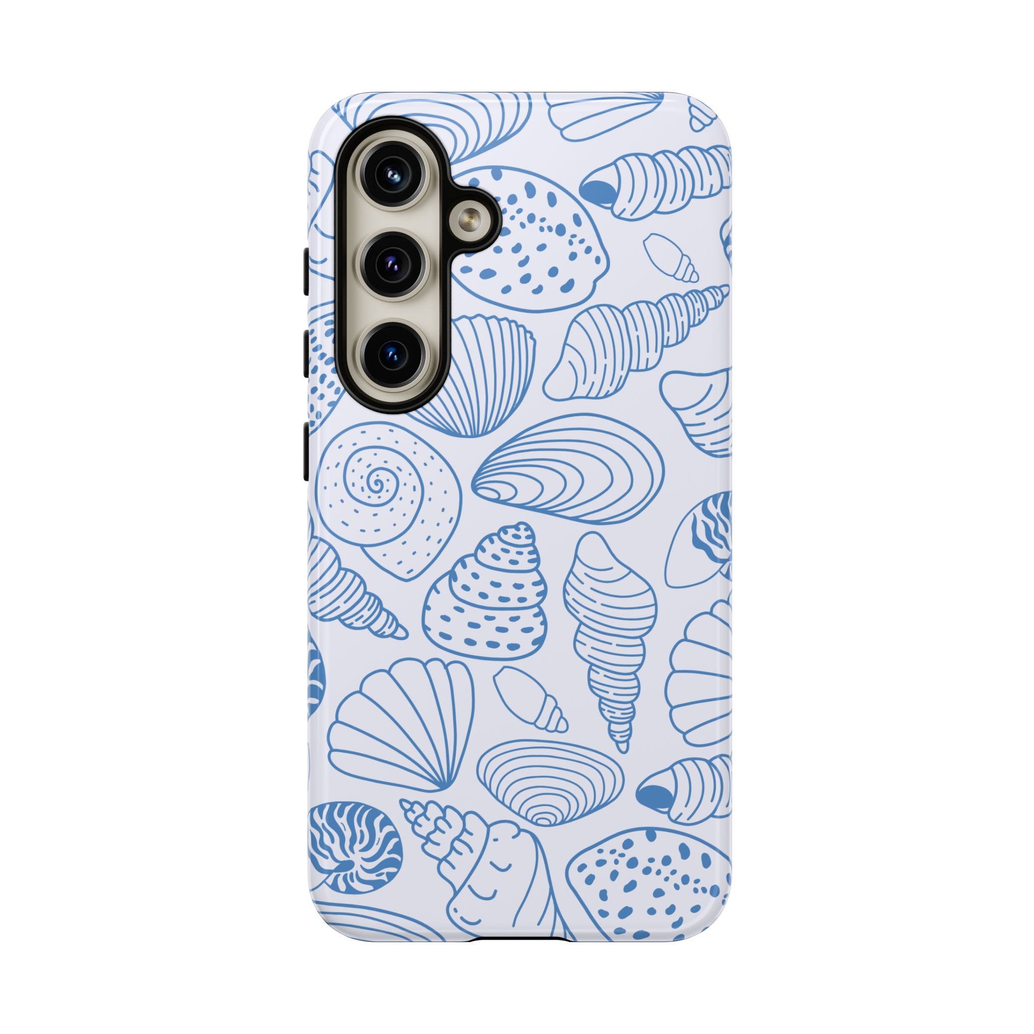 Coastal Blue Shells Phone Case