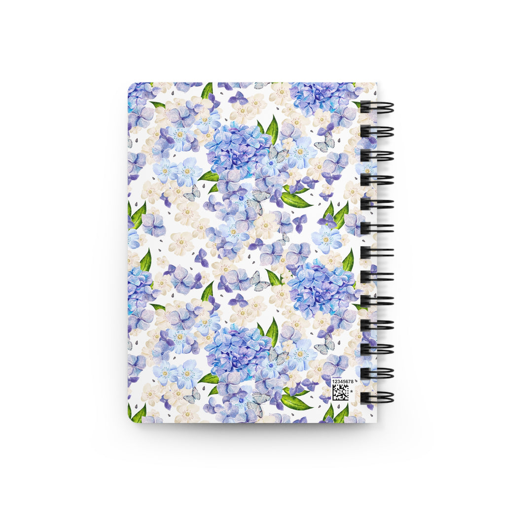 Hydrangea Haze Spiral Notebook