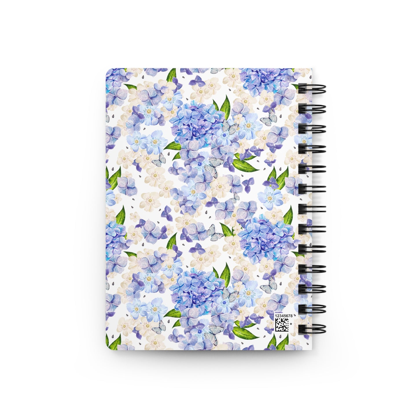 Hydrangea Haze Spiral Notebook