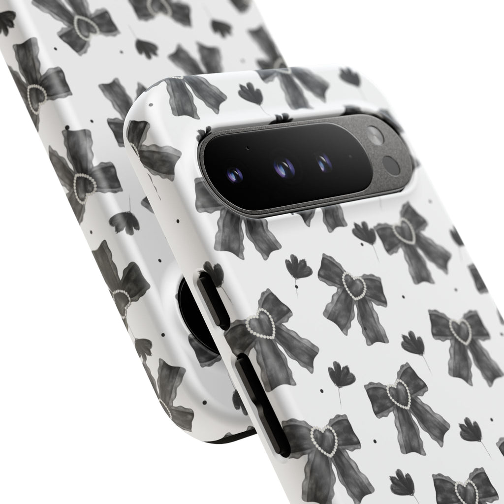 Midnight Bows Phone Case