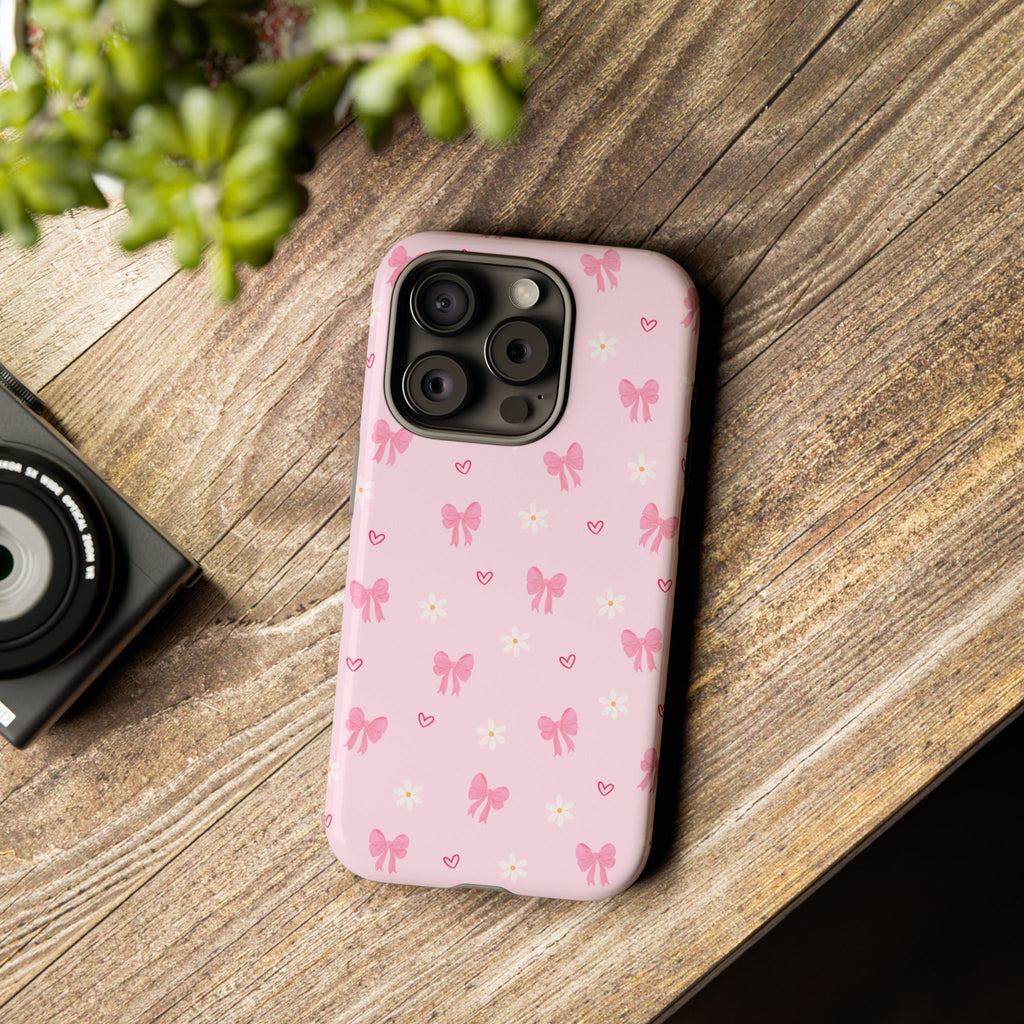 Blushing Bows Phone Case