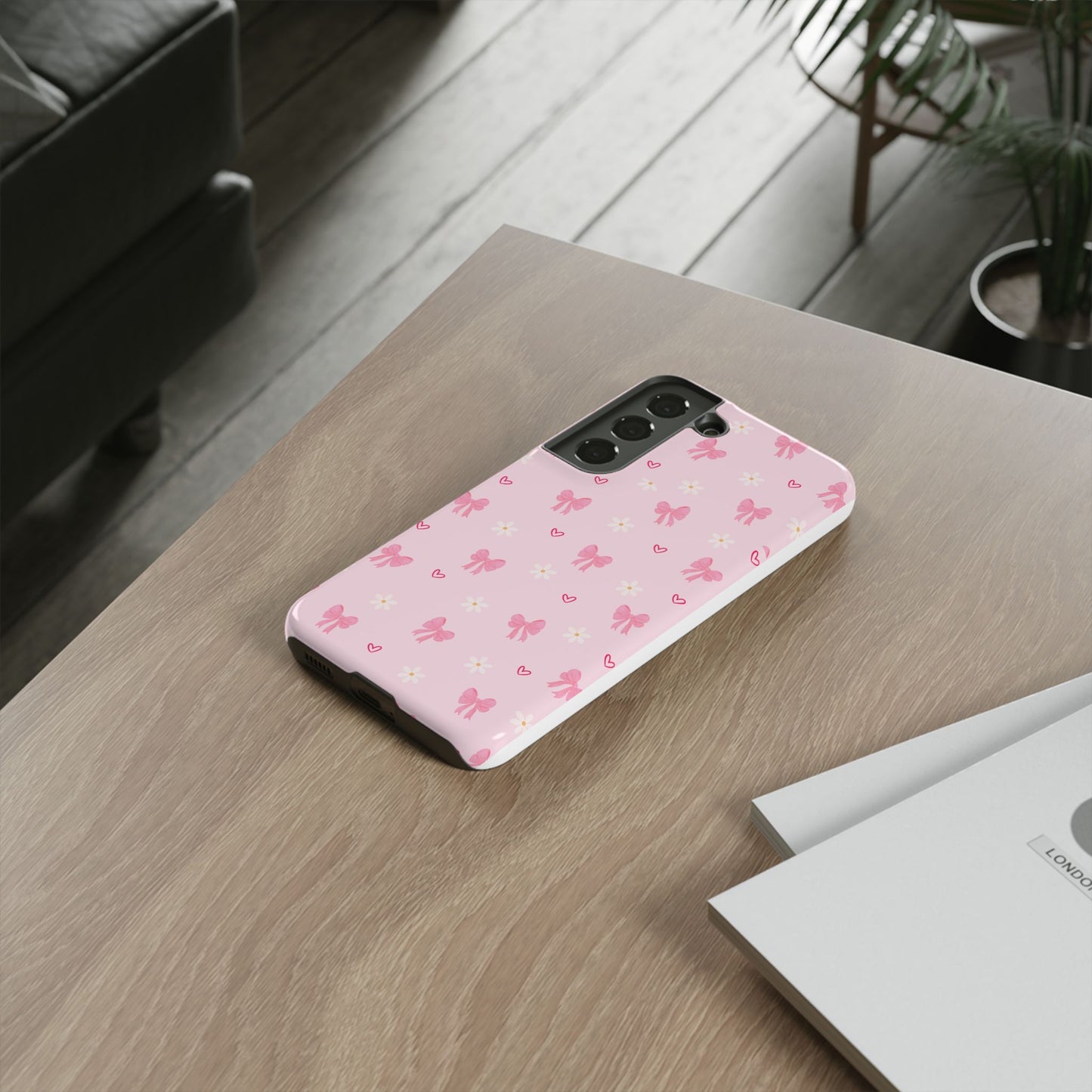 Blushing Bows Phone Case