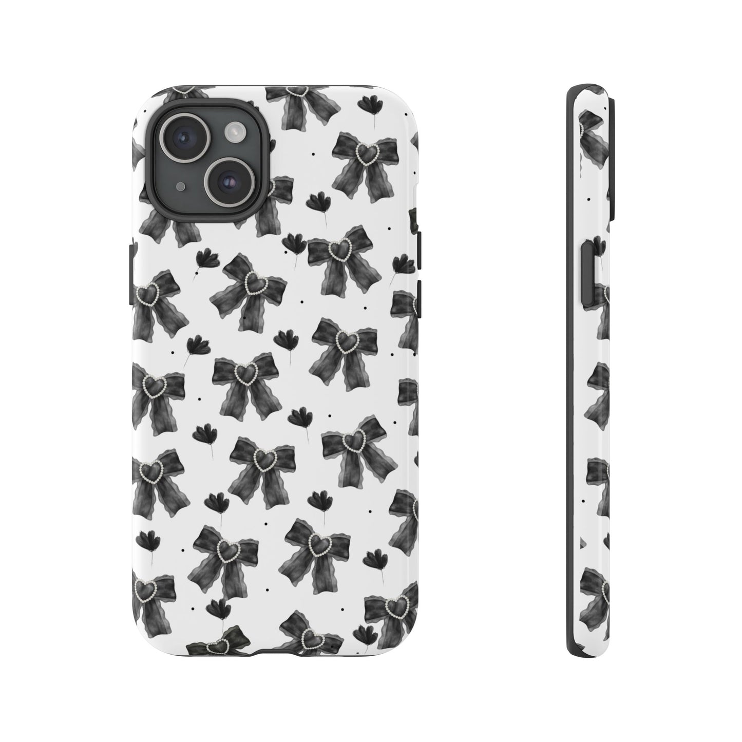 Midnight Bows Phone Case