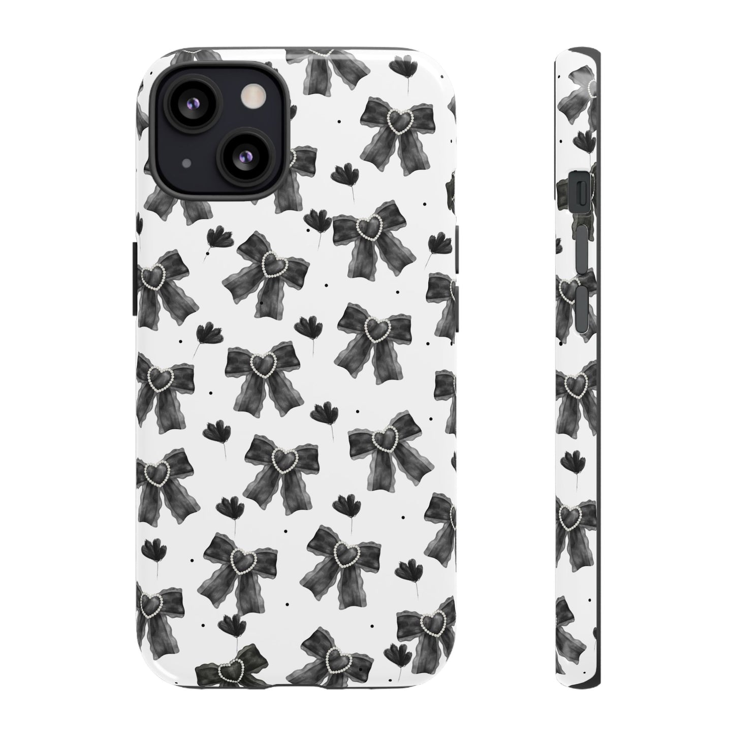 Midnight Bows Phone Case