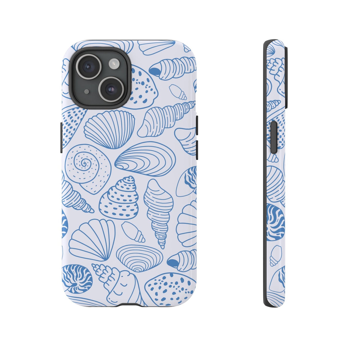 Coastal Blue Shells Phone Case