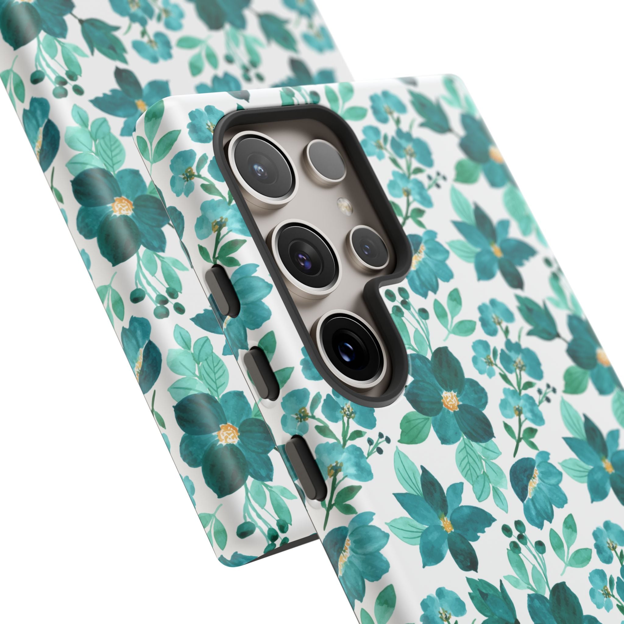 Emerald Blooms Phone Case