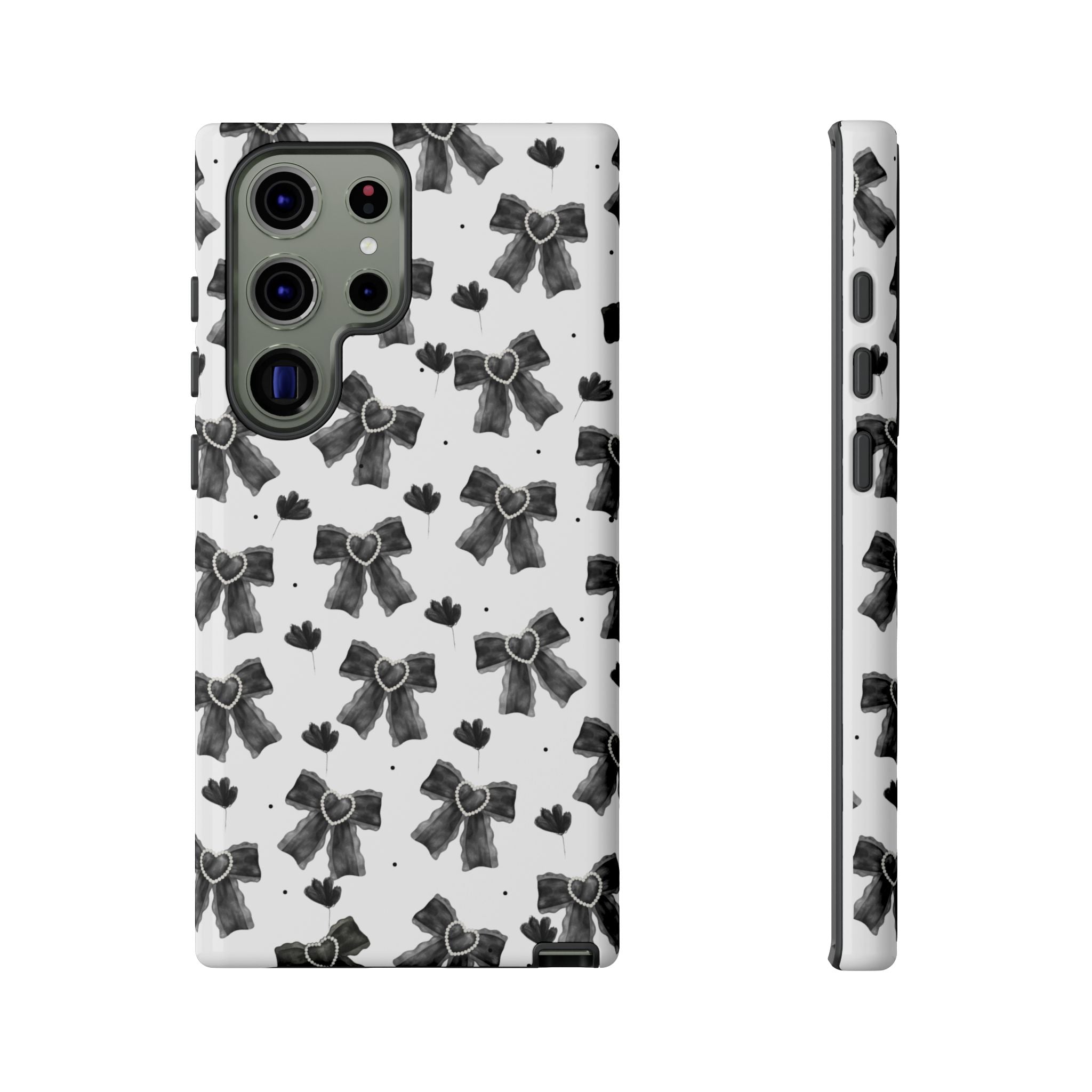 Midnight Bows Phone Case