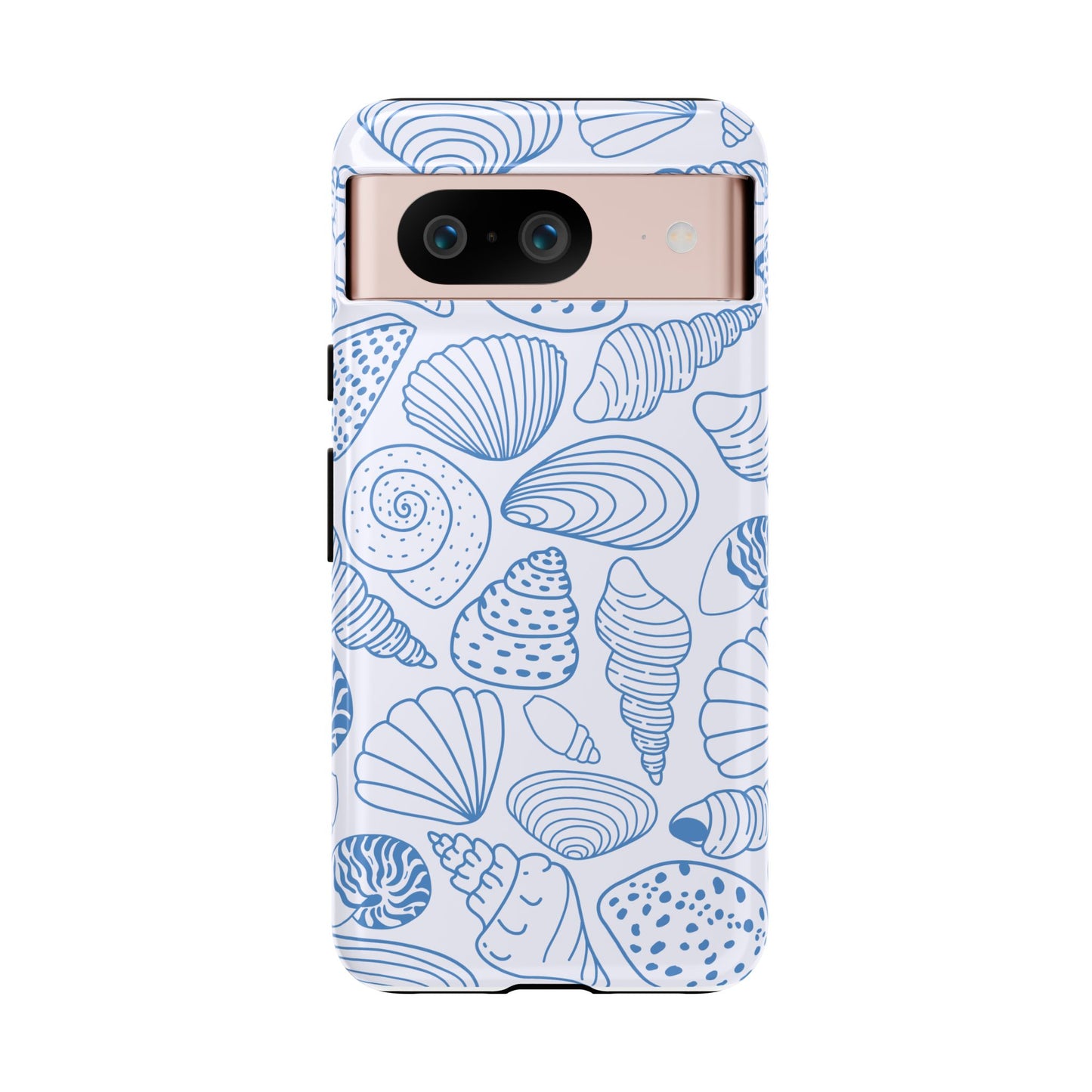 Coastal Blue Shells Phone Case