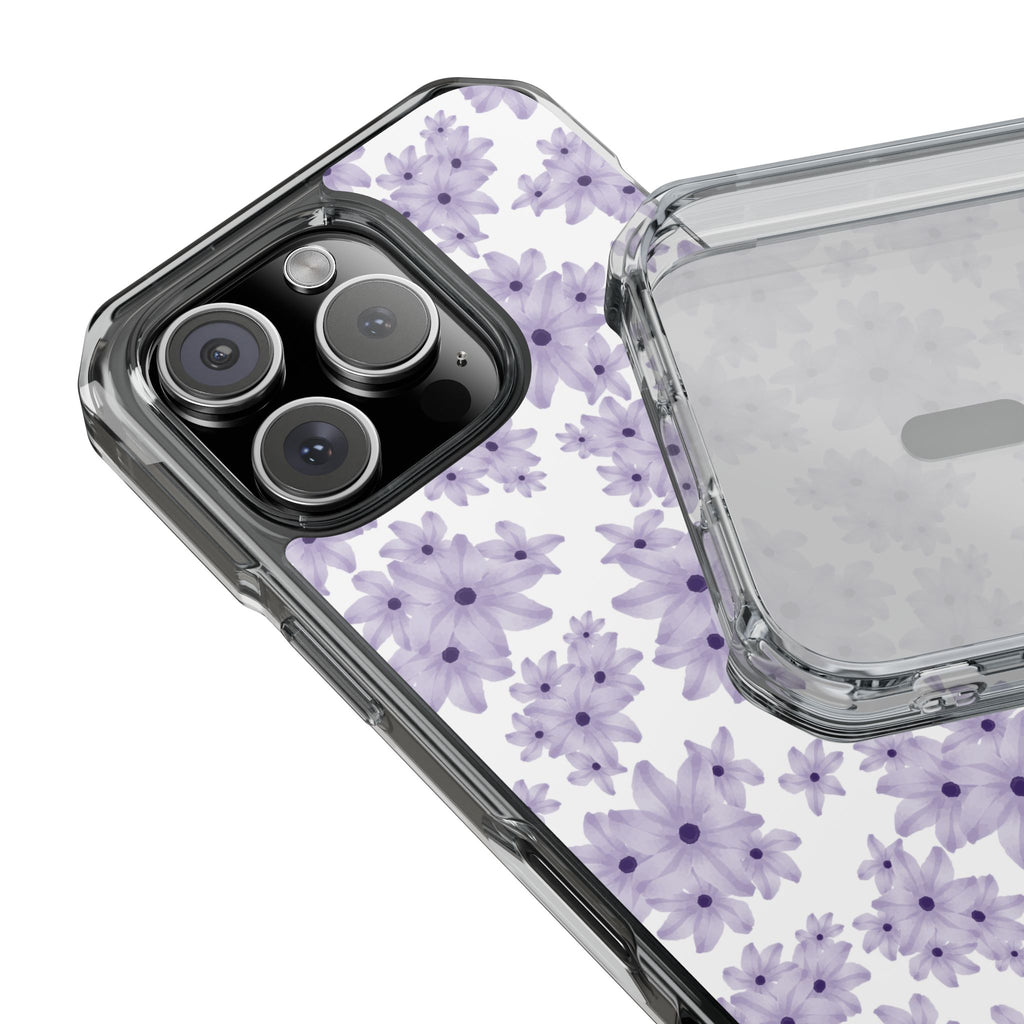 Lavendar Floral MagSafe Phone Case