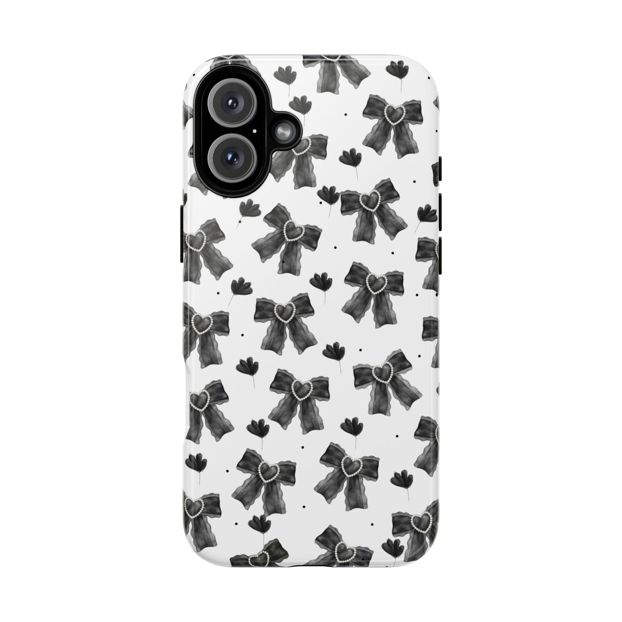 Midnight Bows Phone Case
