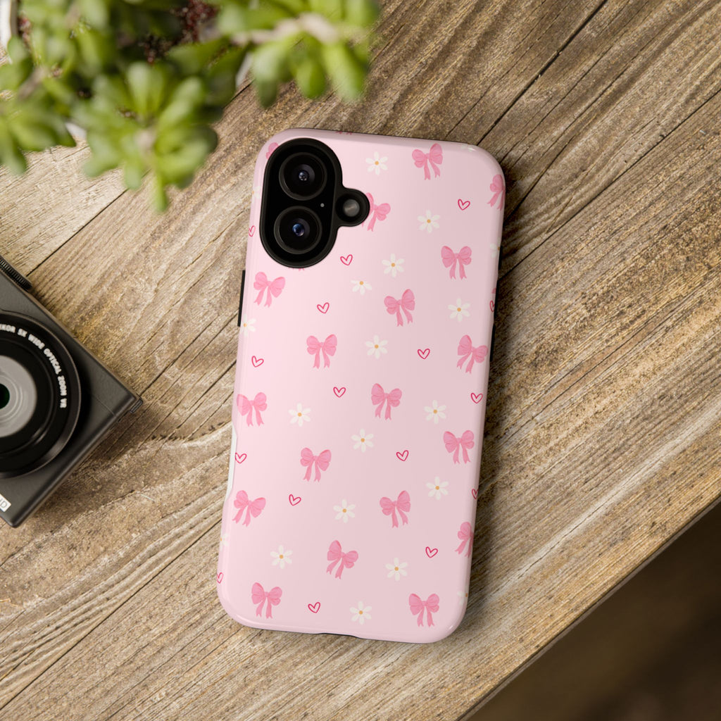 Blushing Bows Phone Case