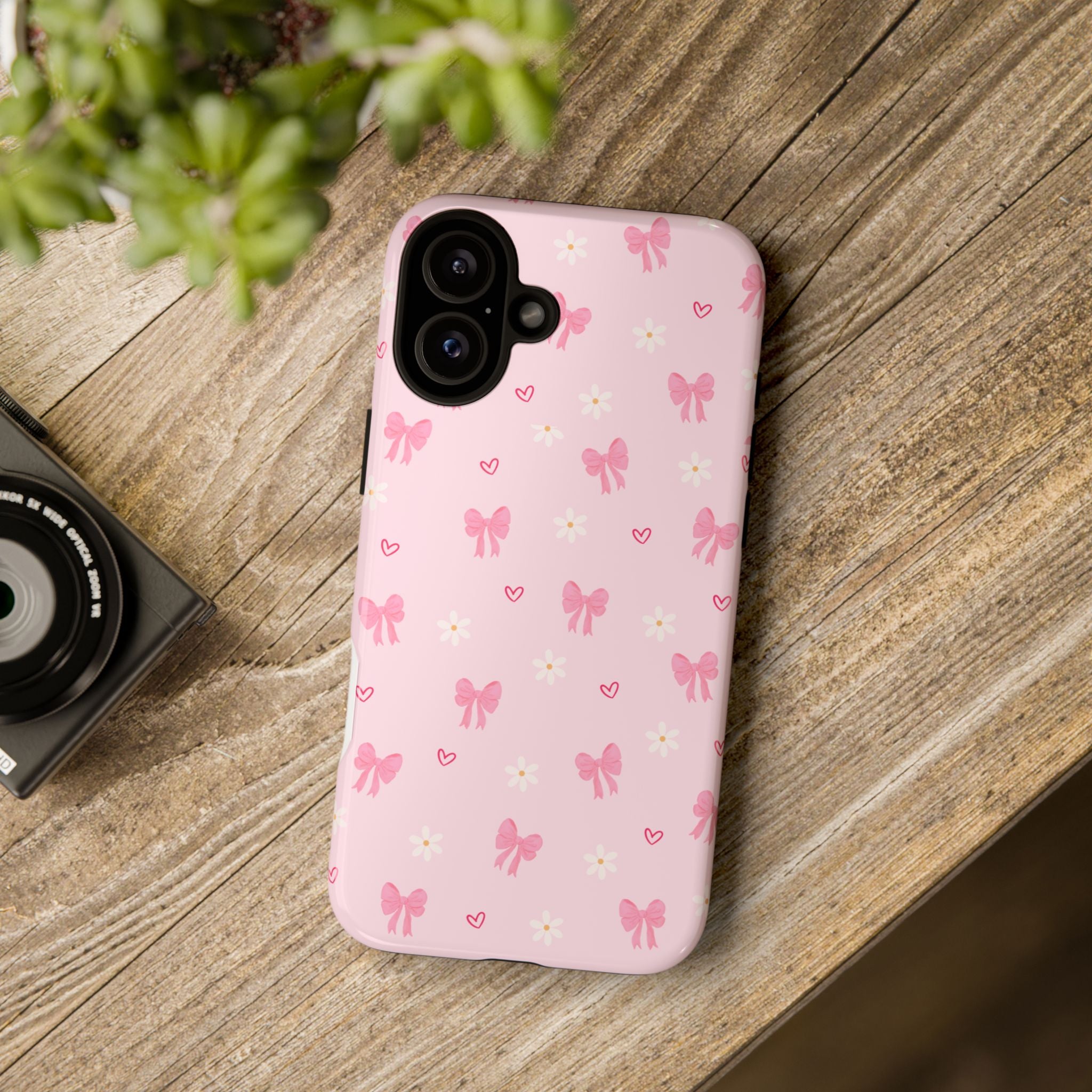 Blushing Bows Phone Case