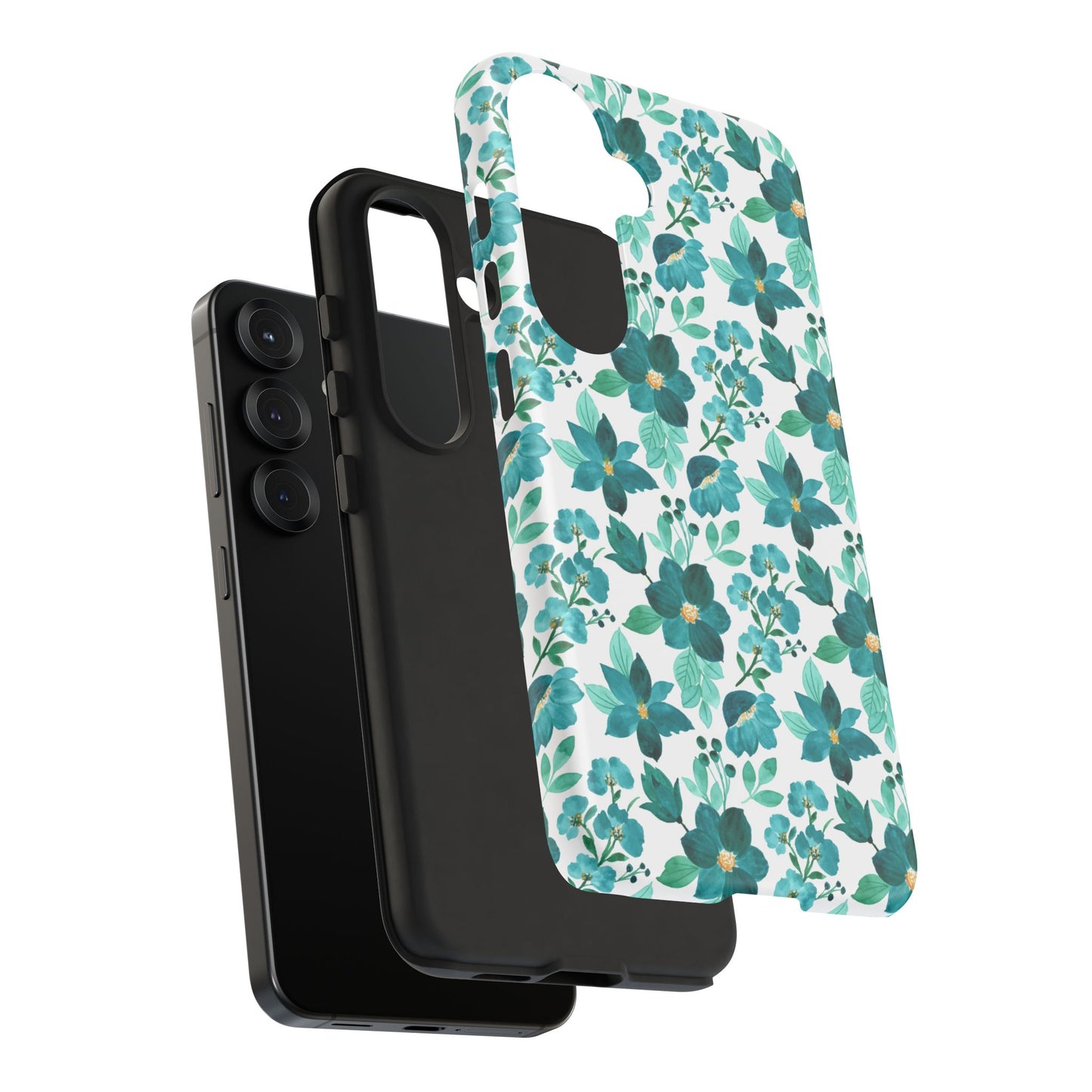 Emerald Blooms Phone Case