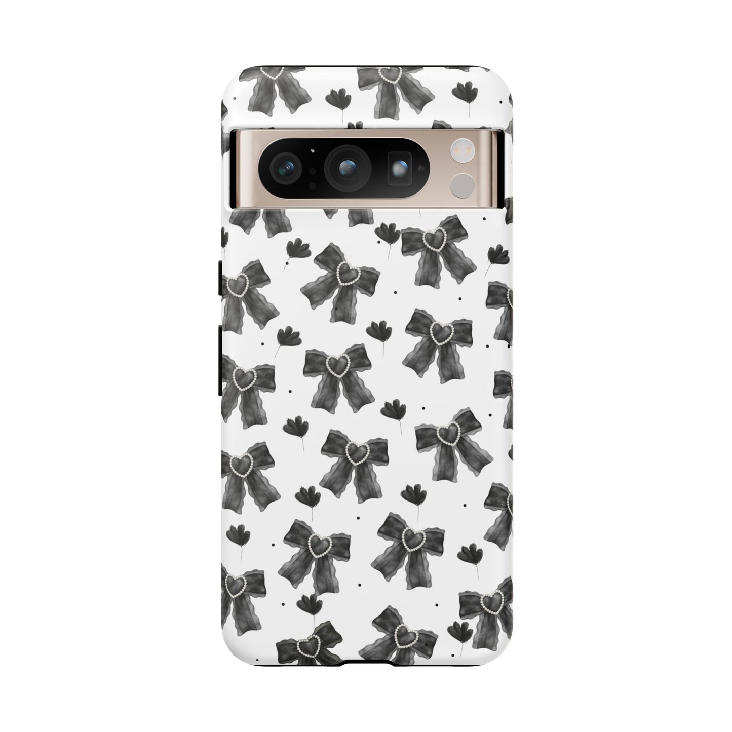 Midnight Bows Phone Case
