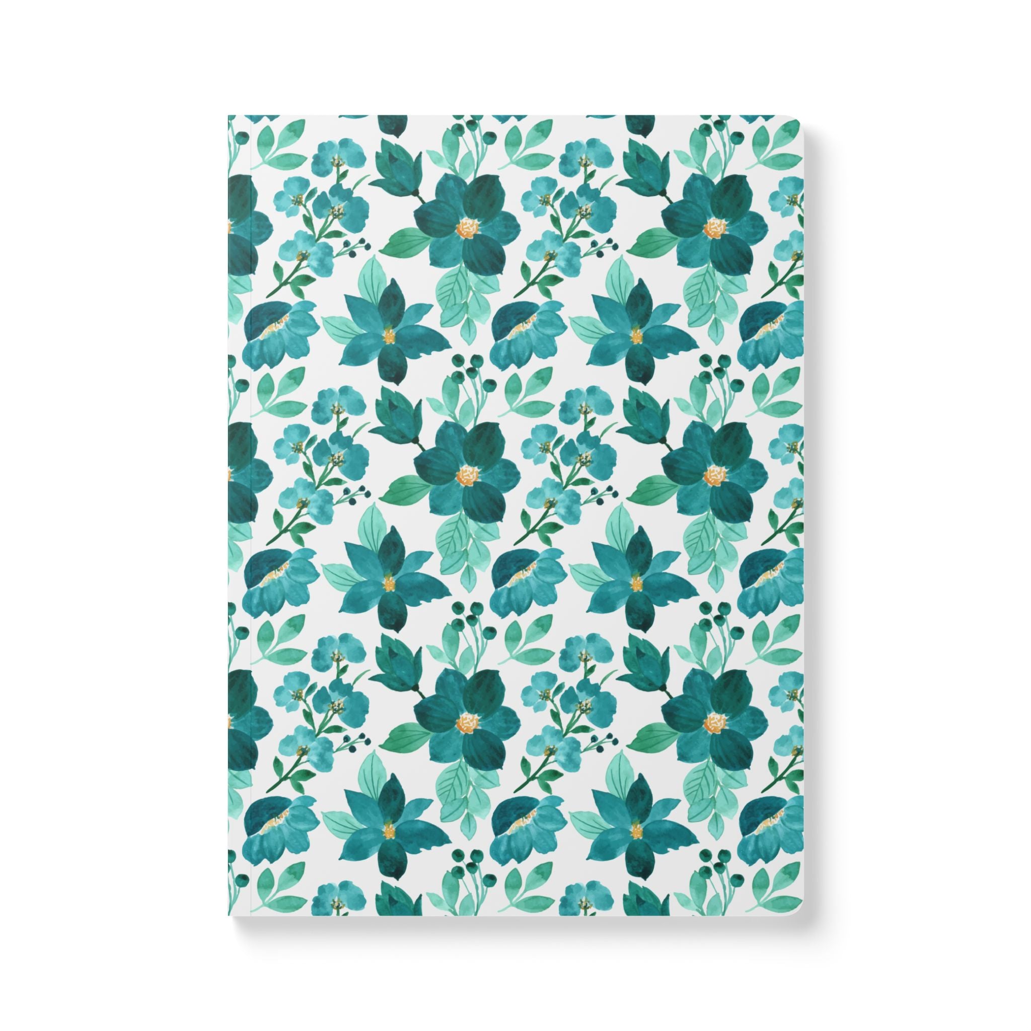 Emerald Blooms Softcover Journal