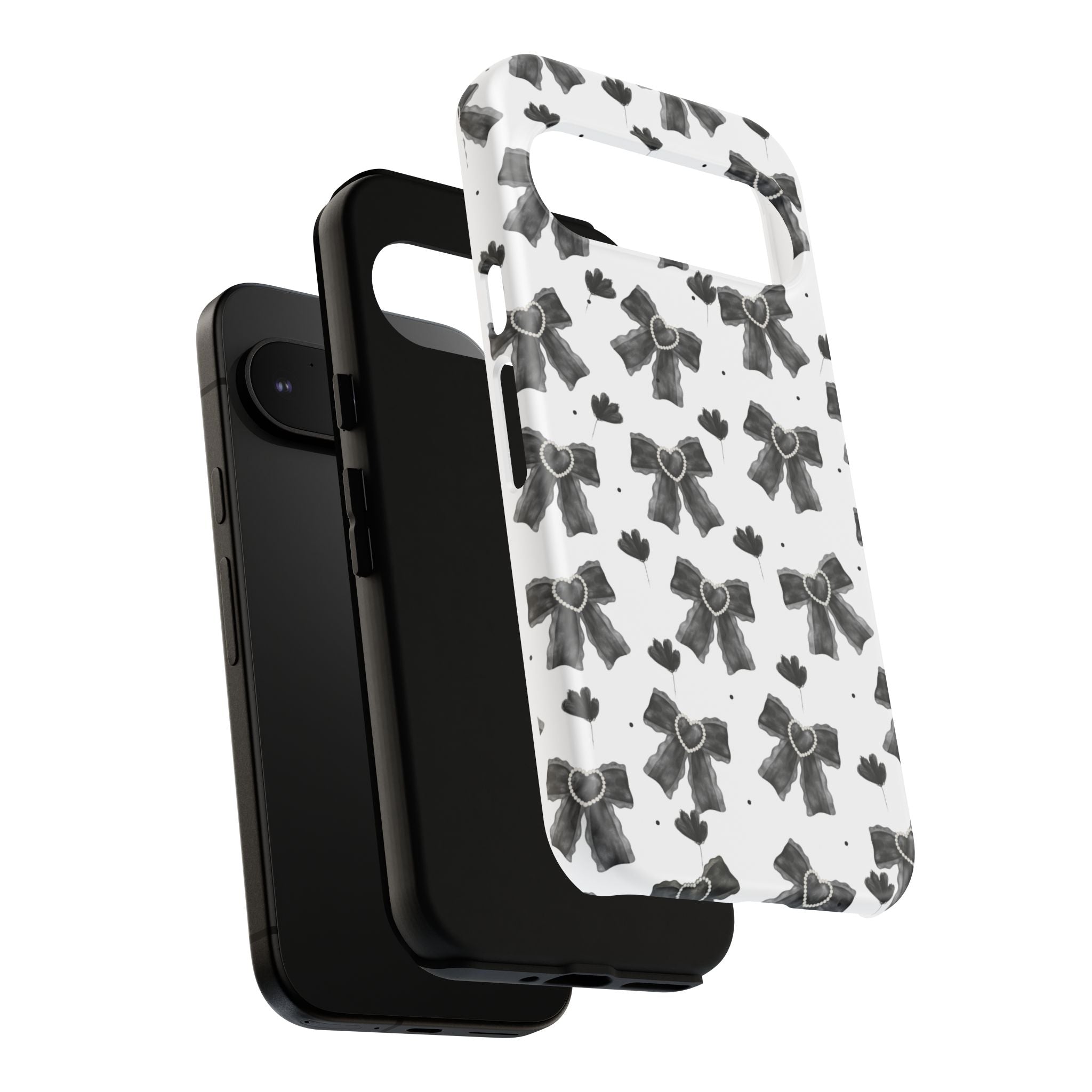 Midnight Bows Phone Case