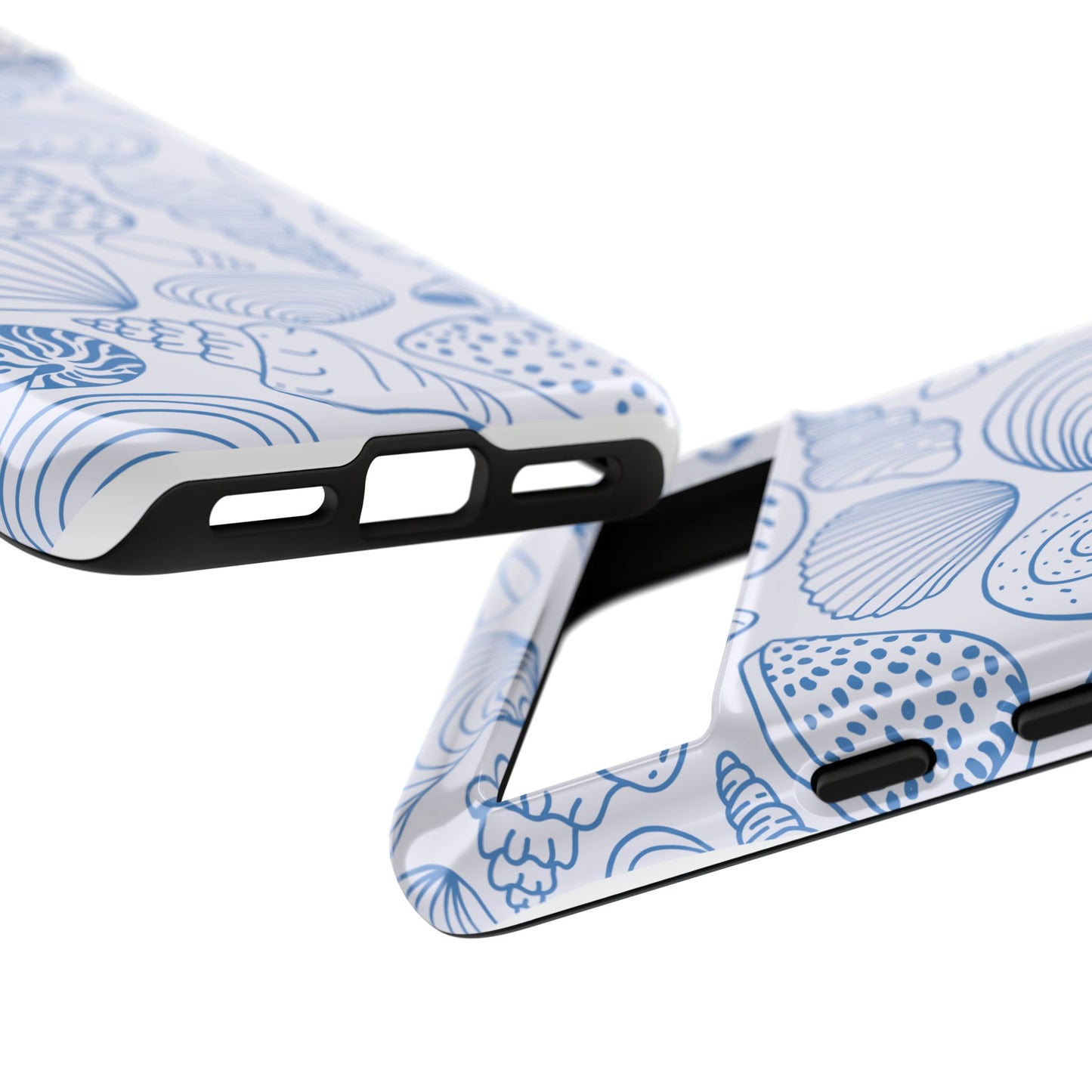 Coastal Blue Shells Phone Case