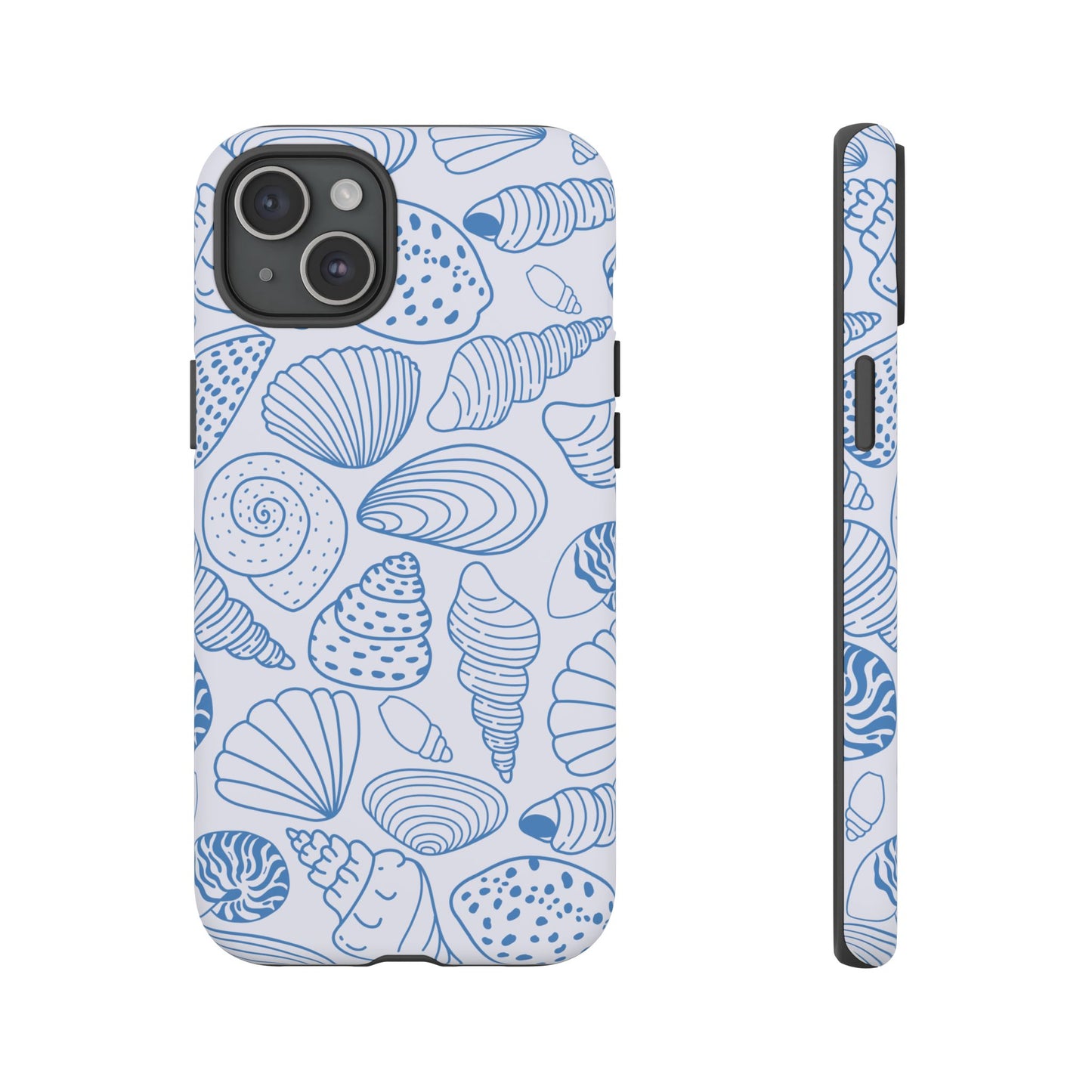 Coastal Blue Shells Phone Case
